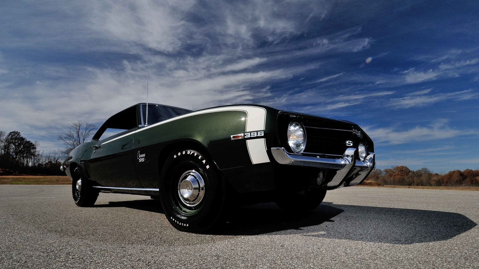 chevrolet, cars, camaro-ss, l78, 1969, 720P, 396, HD Wallpaper