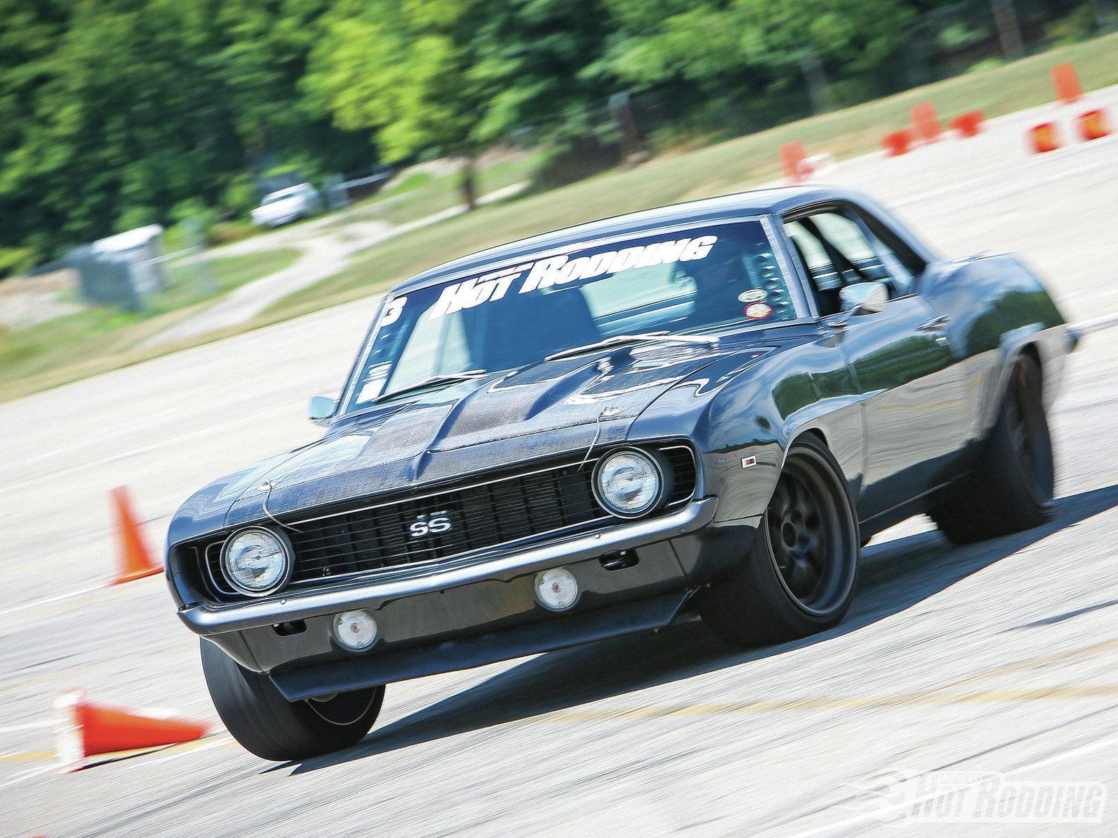 racing, chevrolet, camaro, rods, cars, race, ss badge, track, hot, 720P, 1969, muscle, HD Wallpaper