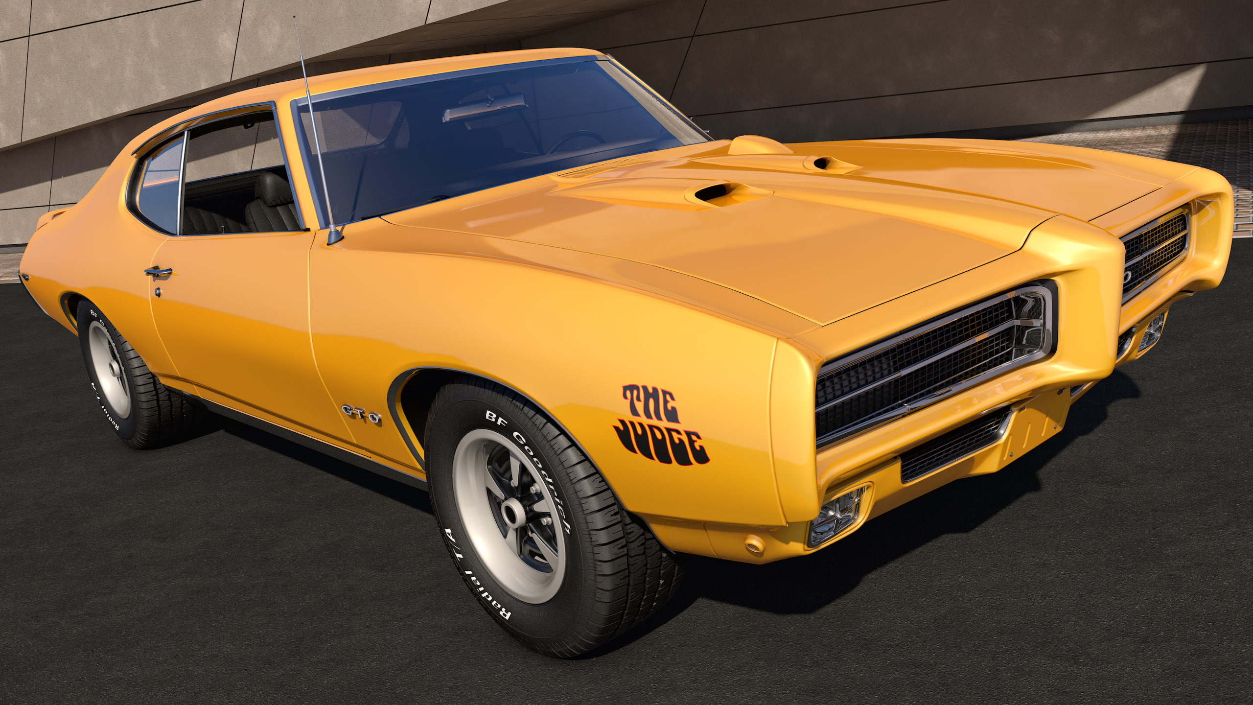 cg, hd, pontiac, gto, cars, 2K, classic, car, HD Wallpaper