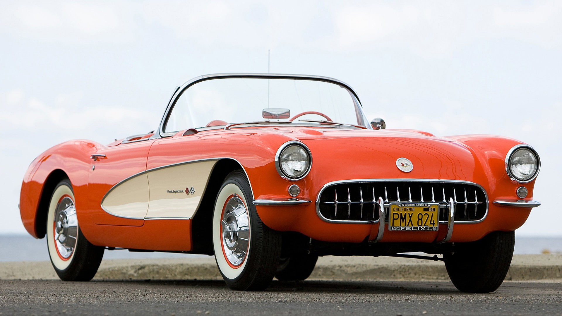 cars, 1080P, car, hd, chevrolet, classic, corvette, HD Wallpaper