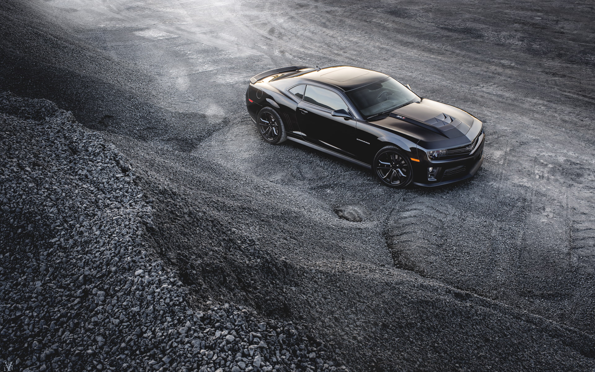 1080P, Andrew Thompson, ZL1, Chevrolet, Camaro, black, HD Wallpaper
