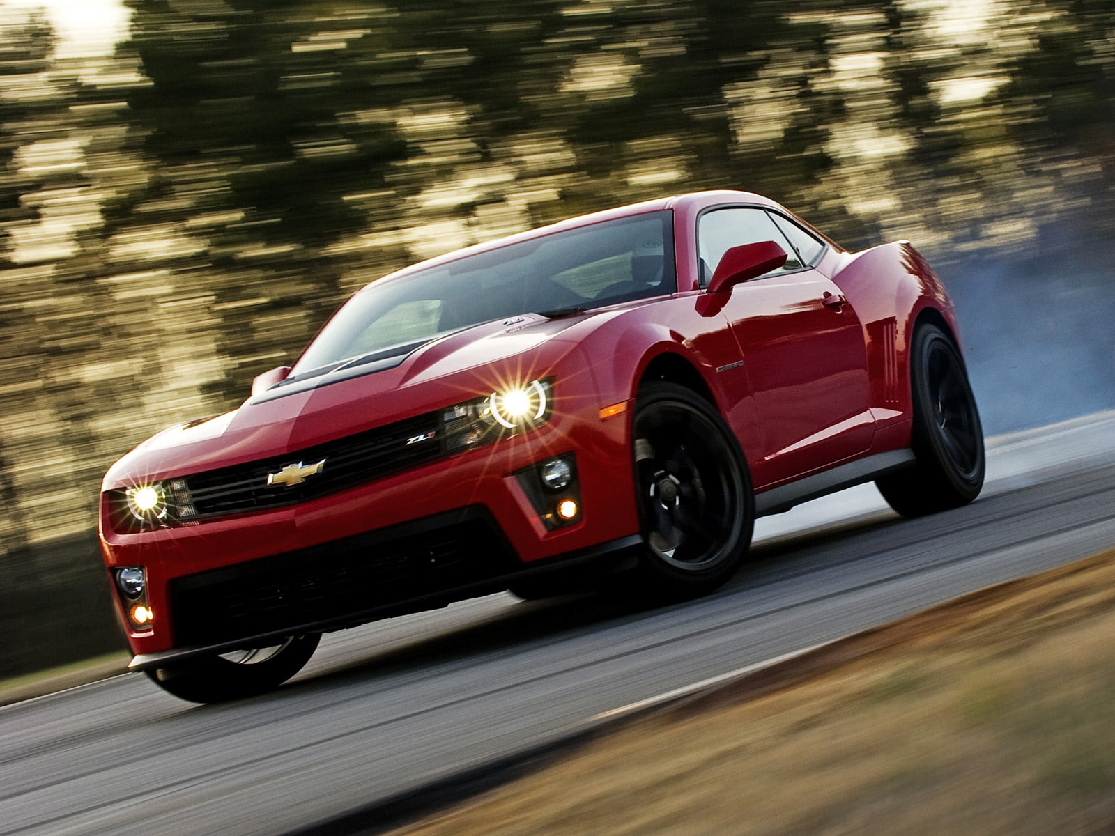 smoke, camaro, 720P, 2012, muscle, burnout, chevrolet, zl1, HD Wallpaper