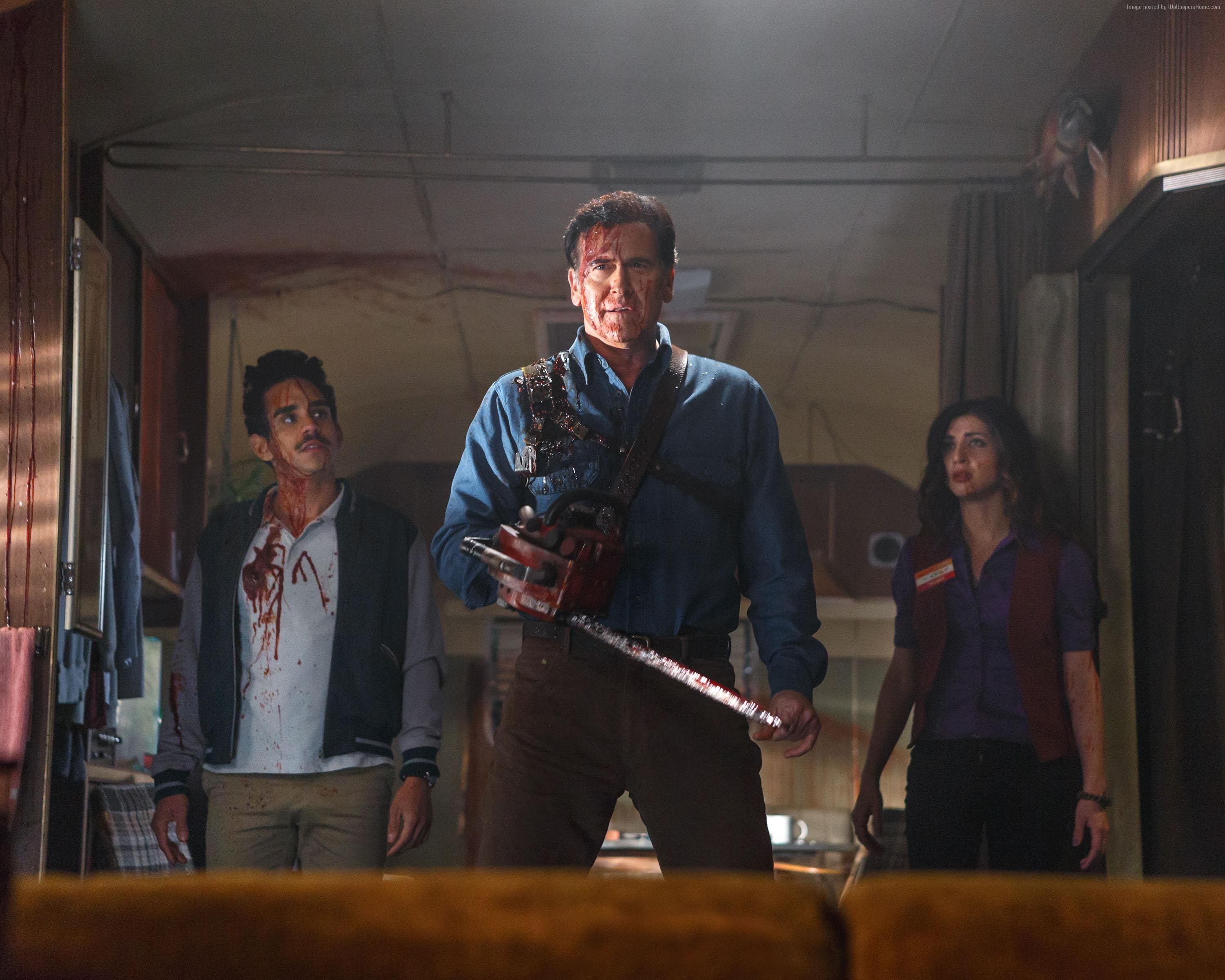 2K, Best TV series, Bruce Campbell, Ash vs Evil Dead, HD Wallpaper