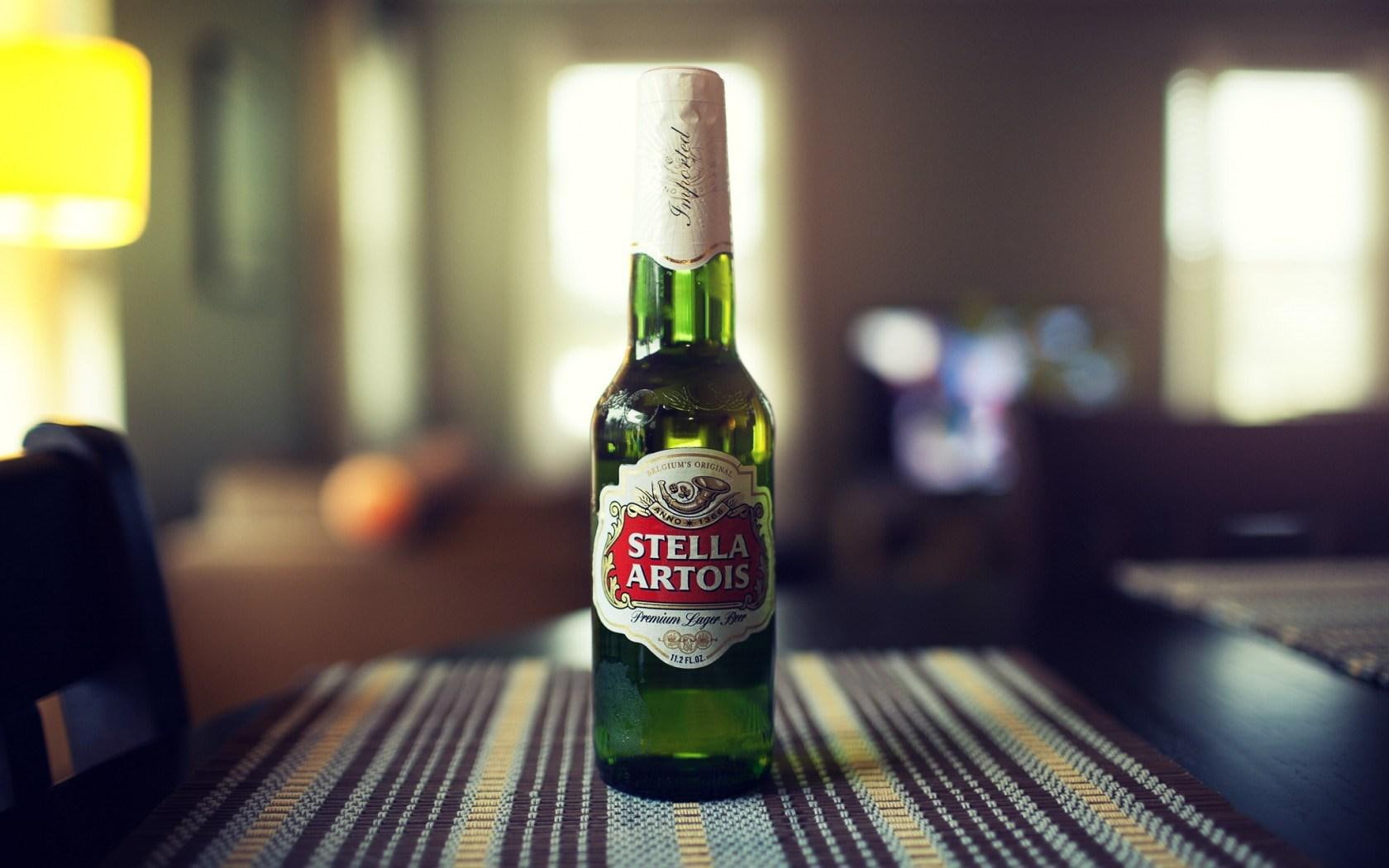 stella, 720P, bottle, artois, HD Wallpaper