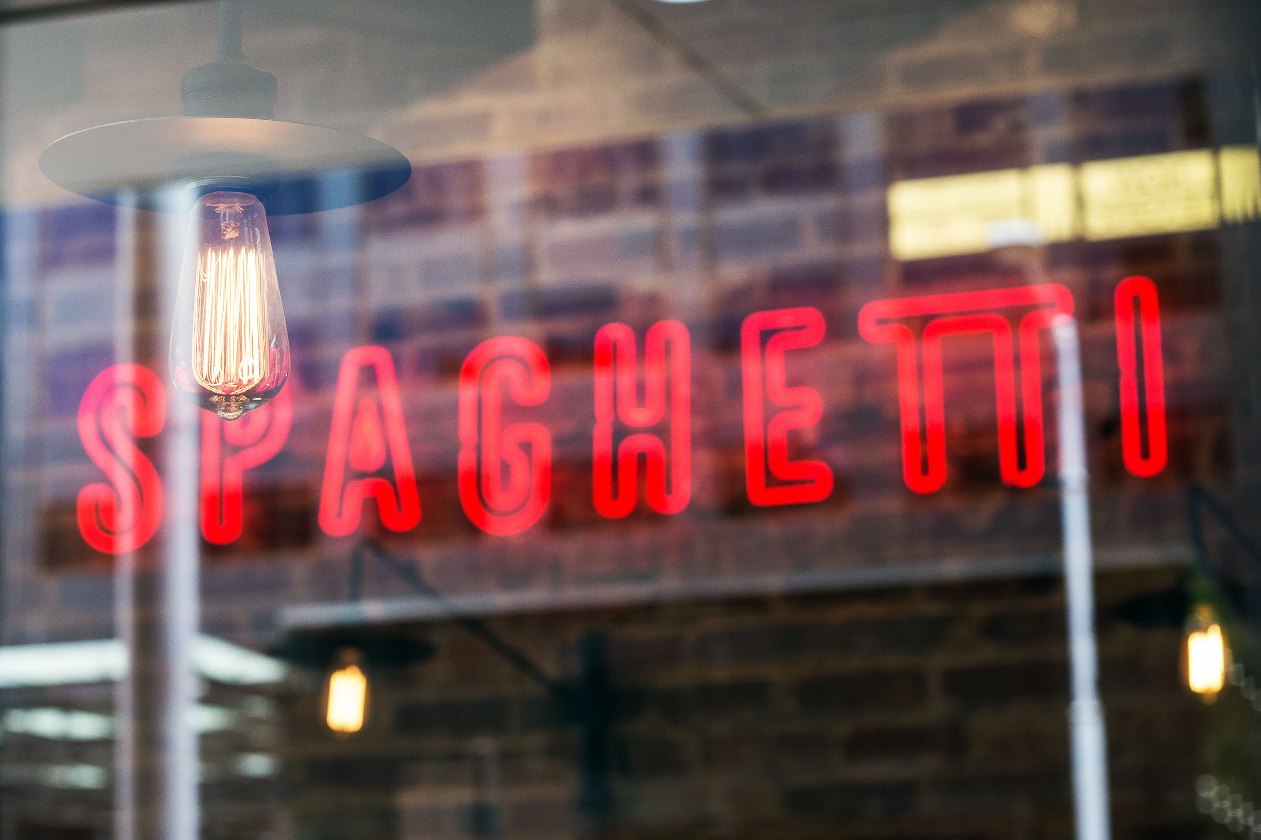 street, communication, sign, glowing, reflection, light, low angle view, architecture, outdoors, red, store sign, hanging, text, neon Light, focus on foreground, HD Wallpaper
