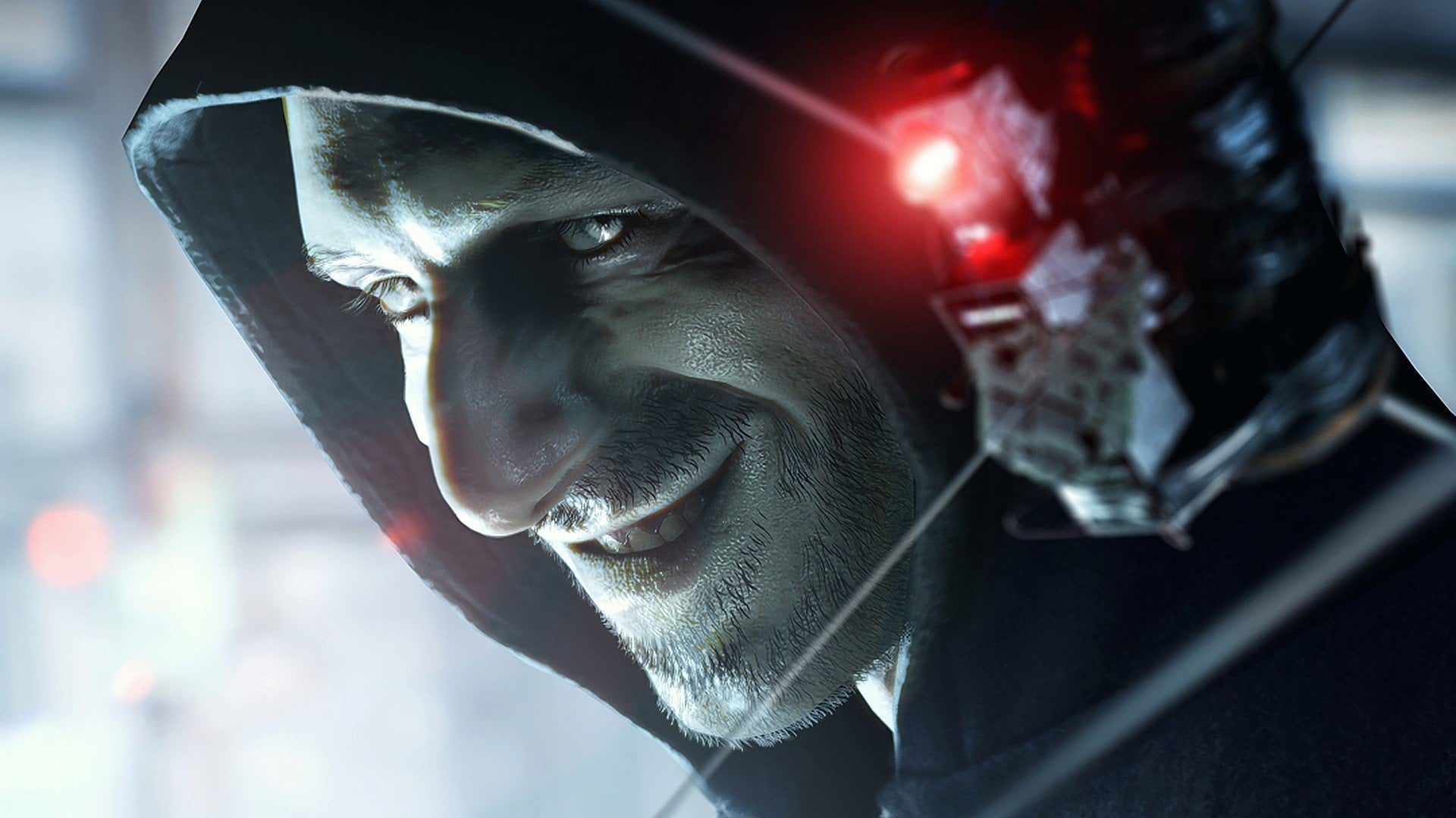 1080P, horror, suit, mouth open, Resident Evil 7: Biohazard, one person, anger, headshot, men, portrait, digital composite, serious, social issues, indoors, HD Wallpaper