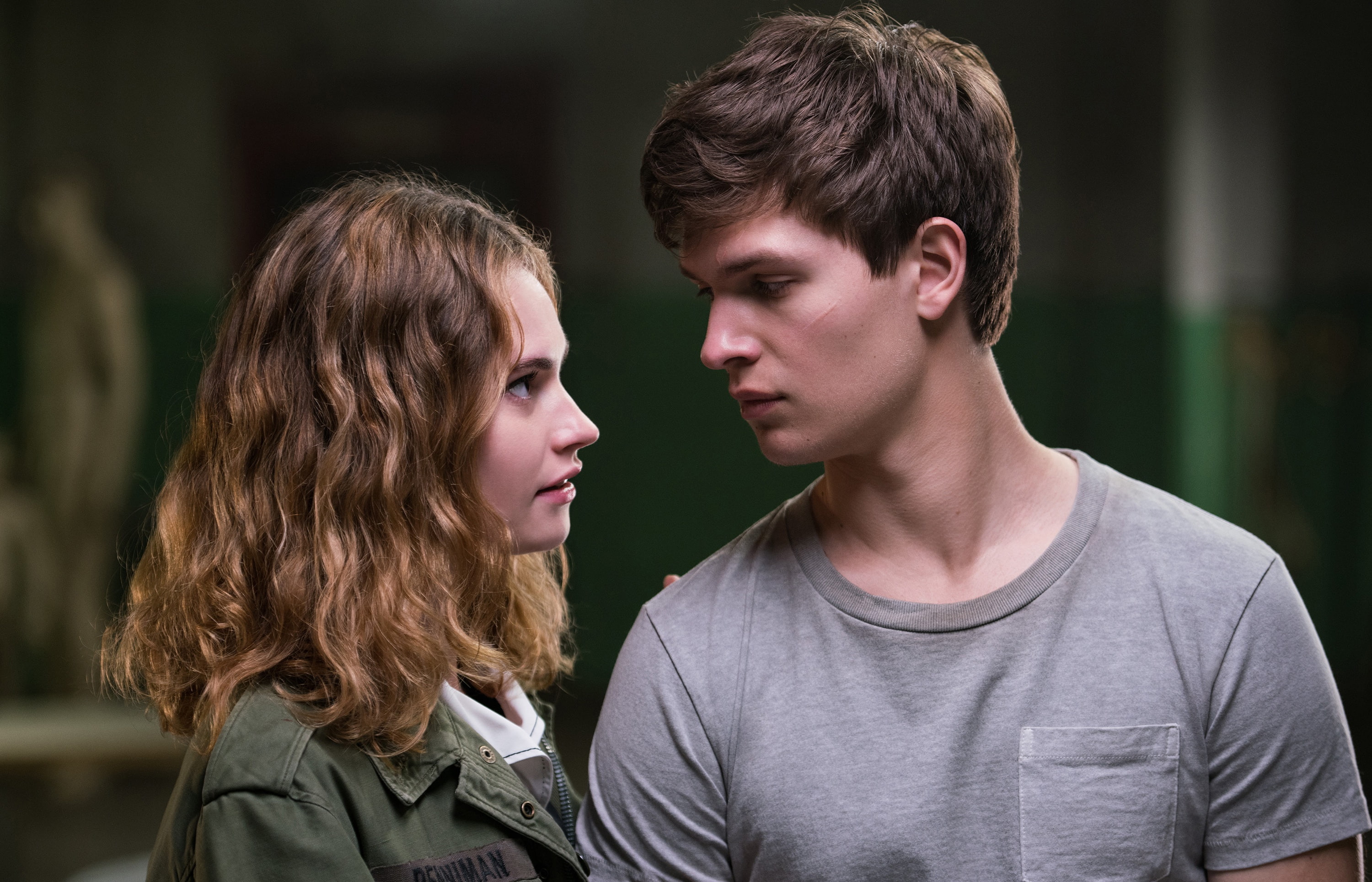 Baby Driver, Lily James, 2K, frame, Baby on the drive, Ansel Elgort, HD Wallpaper