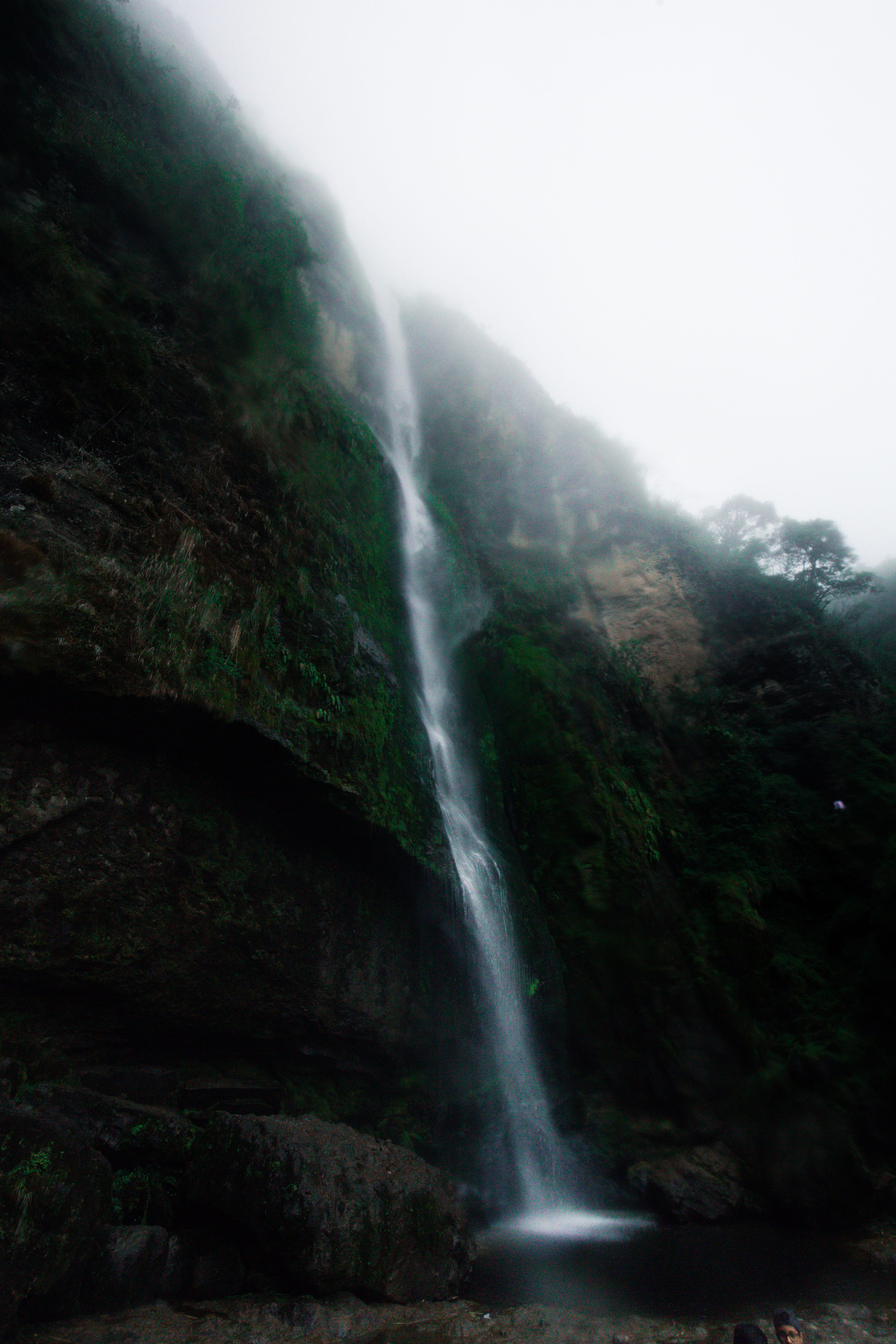 long exposure, land, 5K, flowing water, no people, rock - object, scenics - nature, nature, trees, explore, south america, outside, low angle view, Phone HD Wallpaper