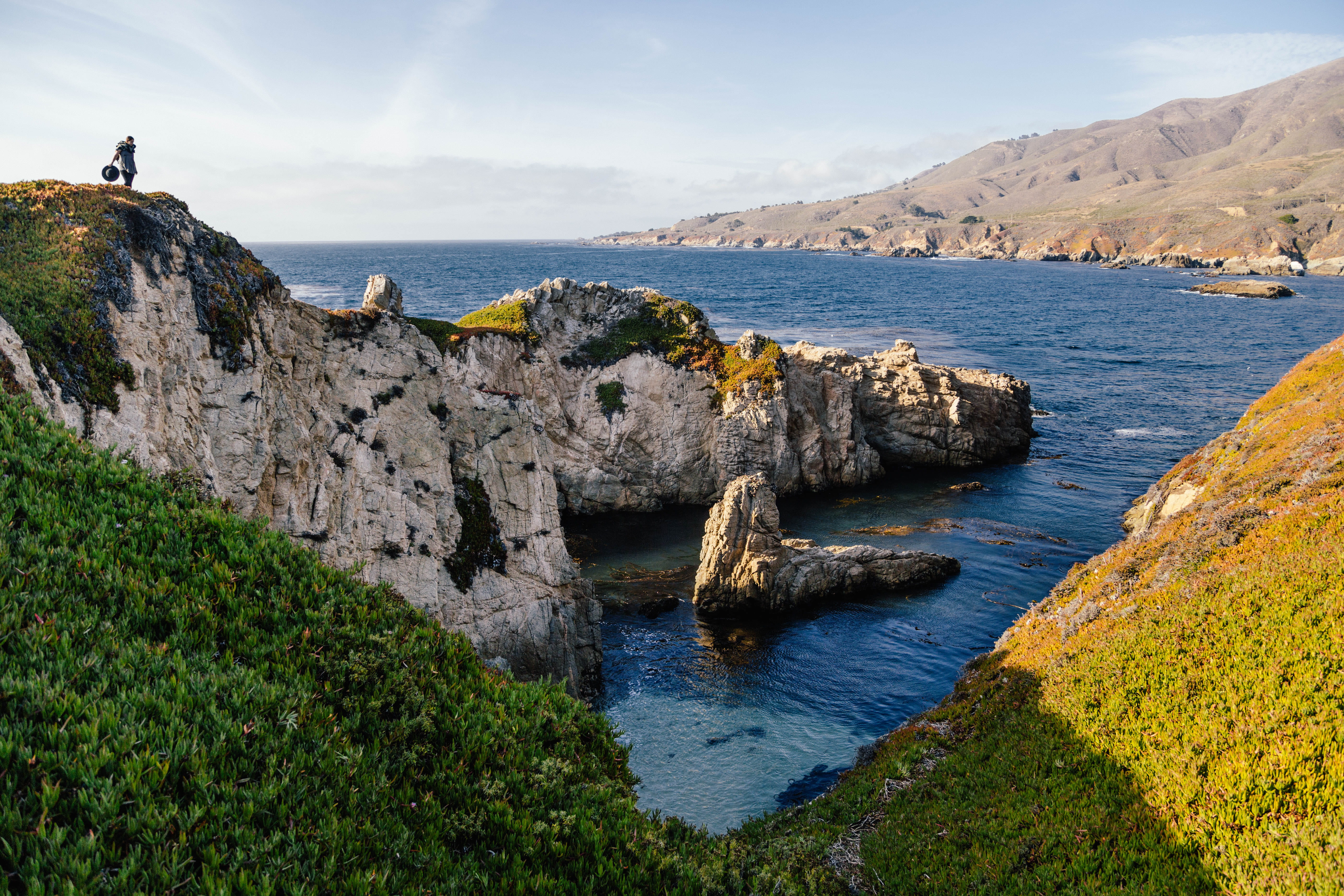 never stop exploring, west coast, water, rocky coastline, northern california, tranquil scene, cliffs, pacific coast highway, non-urban scene, big sur, HD Wallpaper