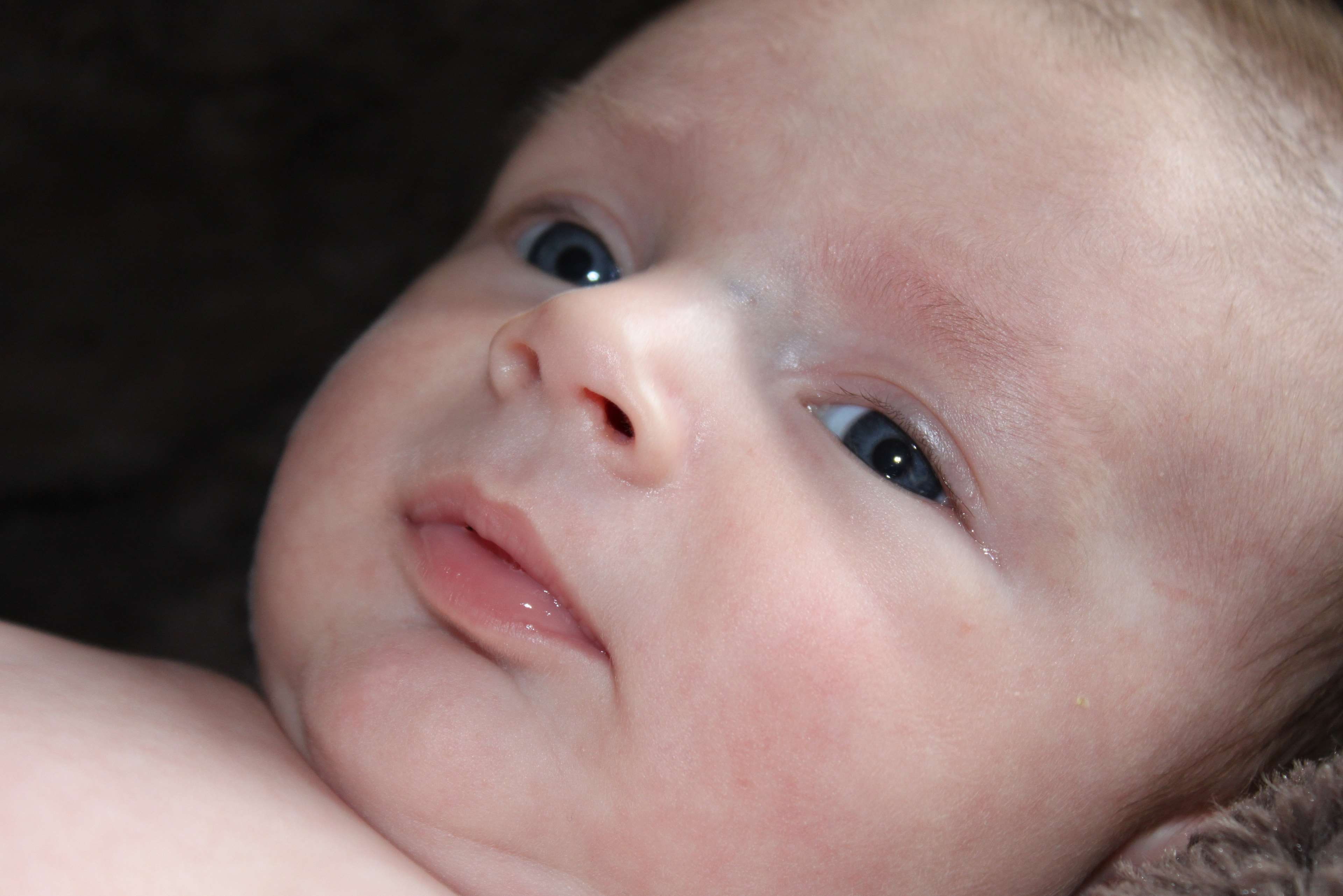 small, headshot, boy, one person, close-up, newborn, mouth open, indoors, lucky soul, babyhood, young, teardrop, human face, portrait, baby, emotion, charming, HD Wallpaper