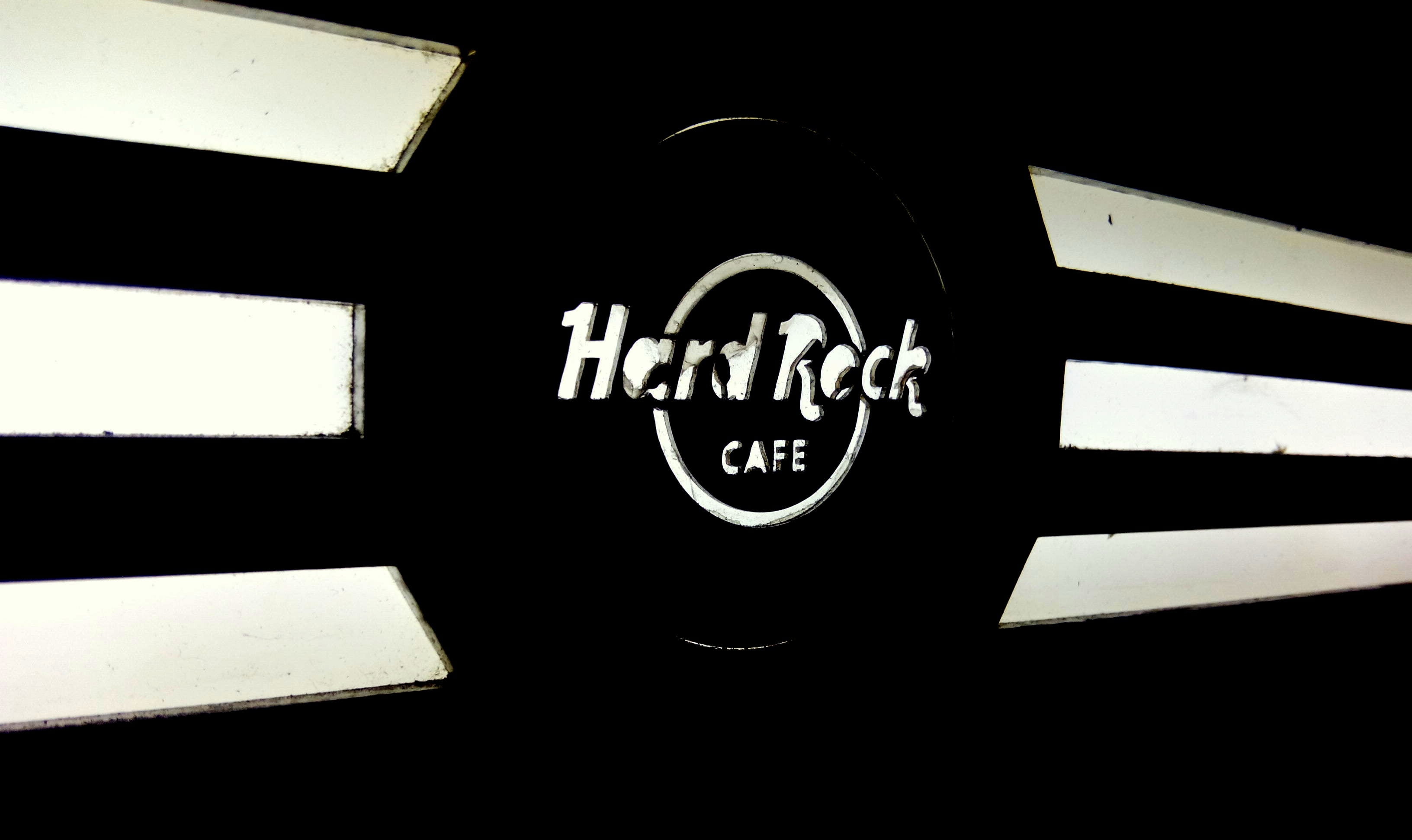 dark, delicious, black background, direction, illuminated, road, no people, hard, western script, 2K, restaurant, eating, rock, eat, communication, sign, HD Wallpaper