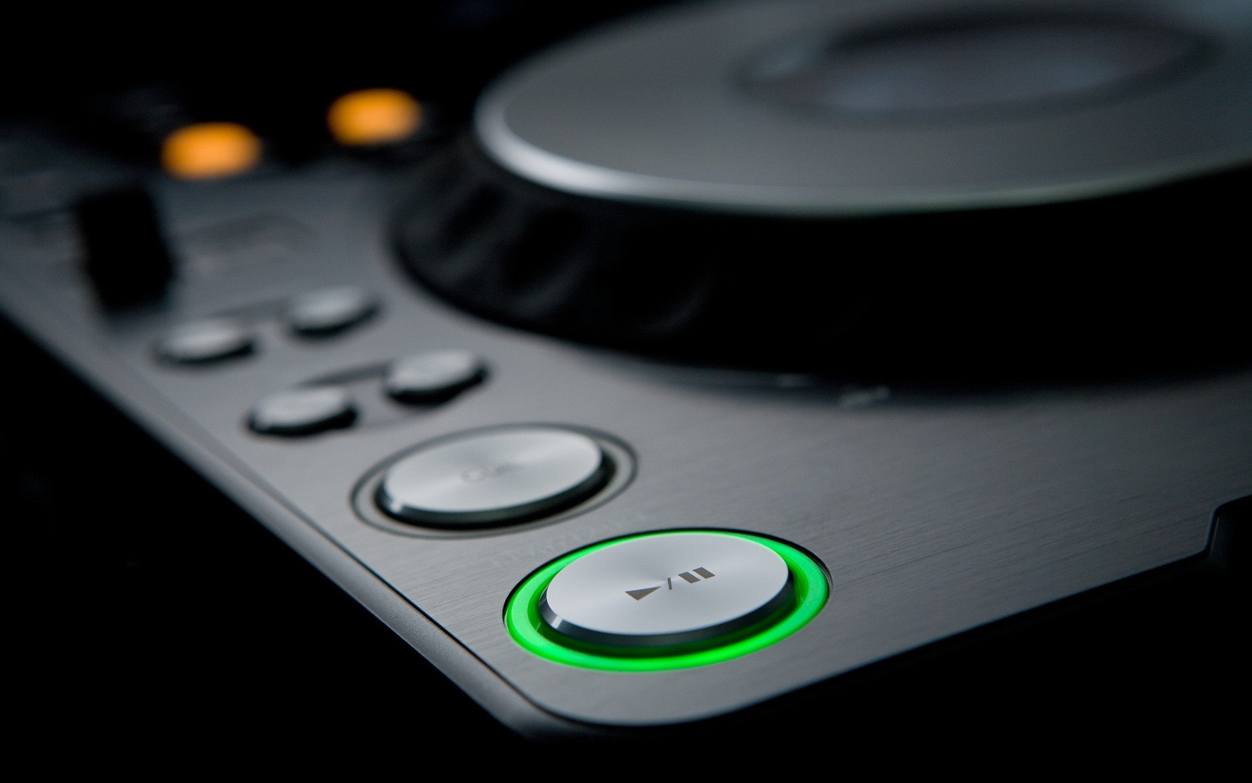 single object, control, focus on foreground, turntable, pioneer cdj 1000, no people, equipment, close-up, black color, arts culture and entertainment, 2K, HD Wallpaper