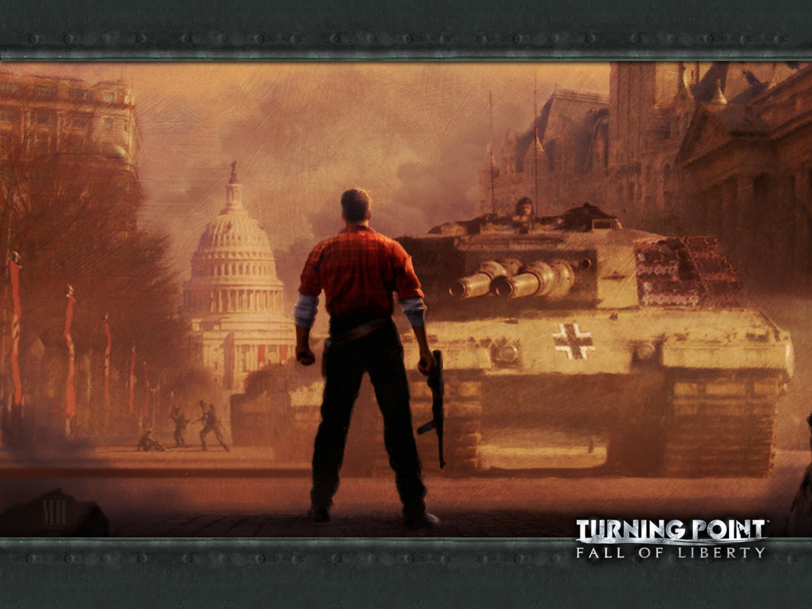 720P, came, Turning Point, war, tank, HD Wallpaper