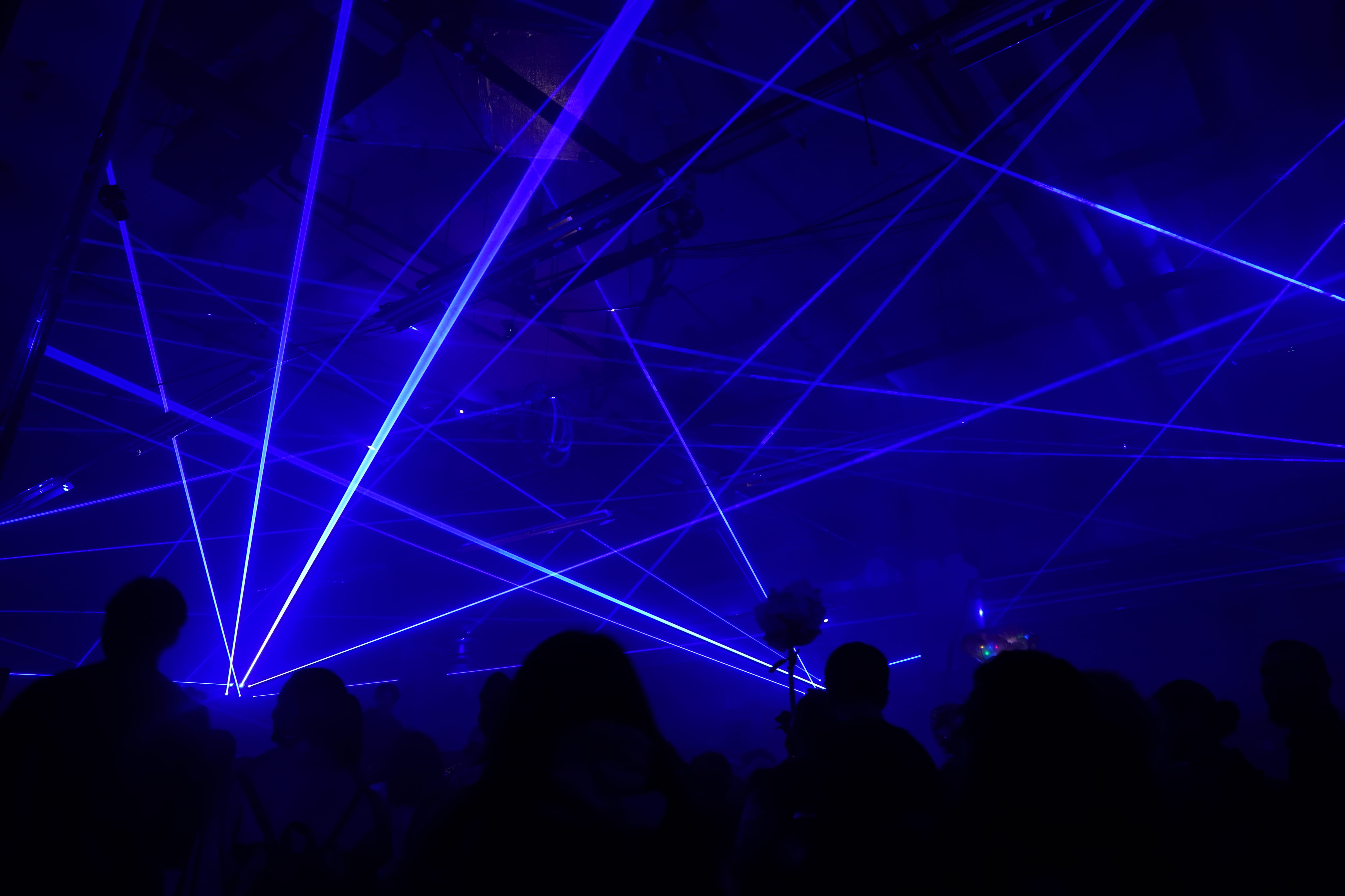 dj, excitement, visuals, day for night, event, real people, nightlife, group of people, silhouette, music, enjoyment, united states, light - natural phenomenon, HD Wallpaper