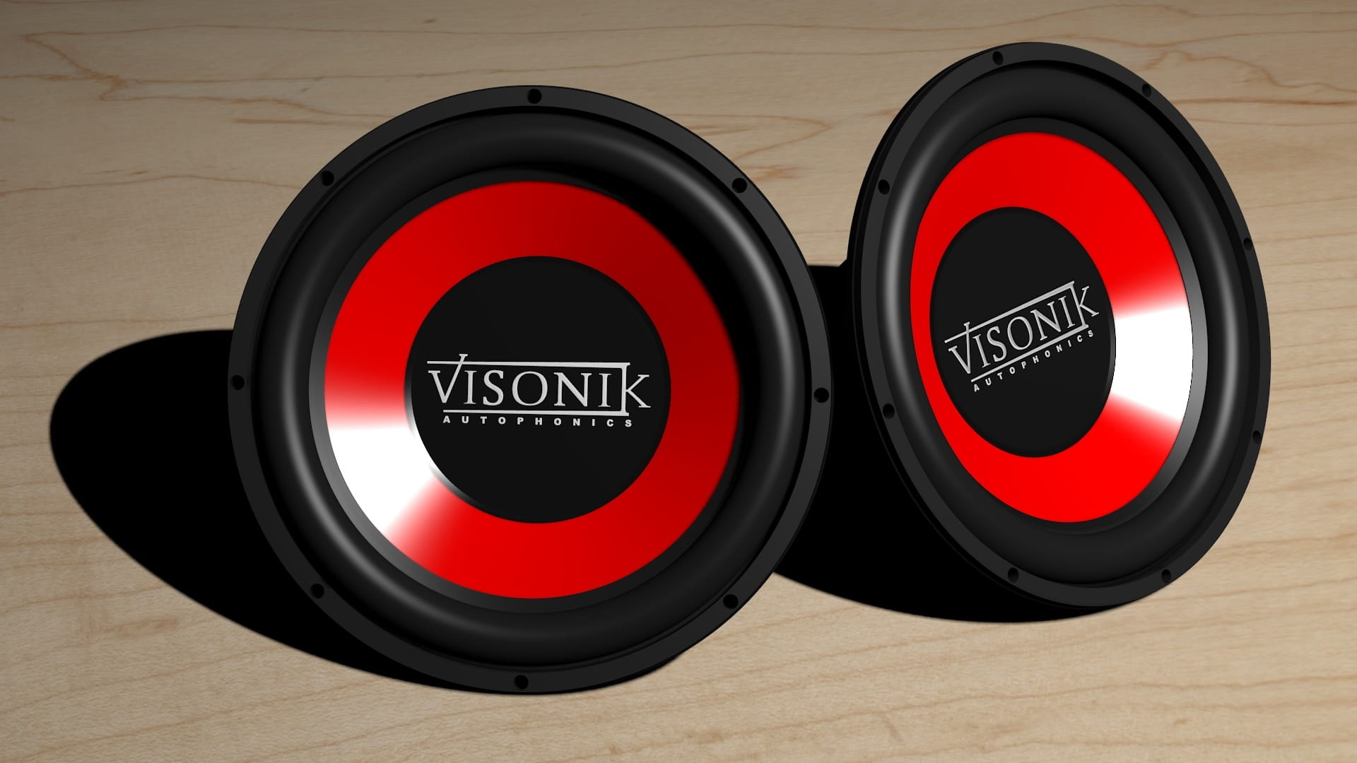 audio, shape, reflection, transportation, tire, Woofer, motor vehicle, bass, 1080P, wheel, sound, subwoofer, visonik, mode of transportation, business, HD Wallpaper