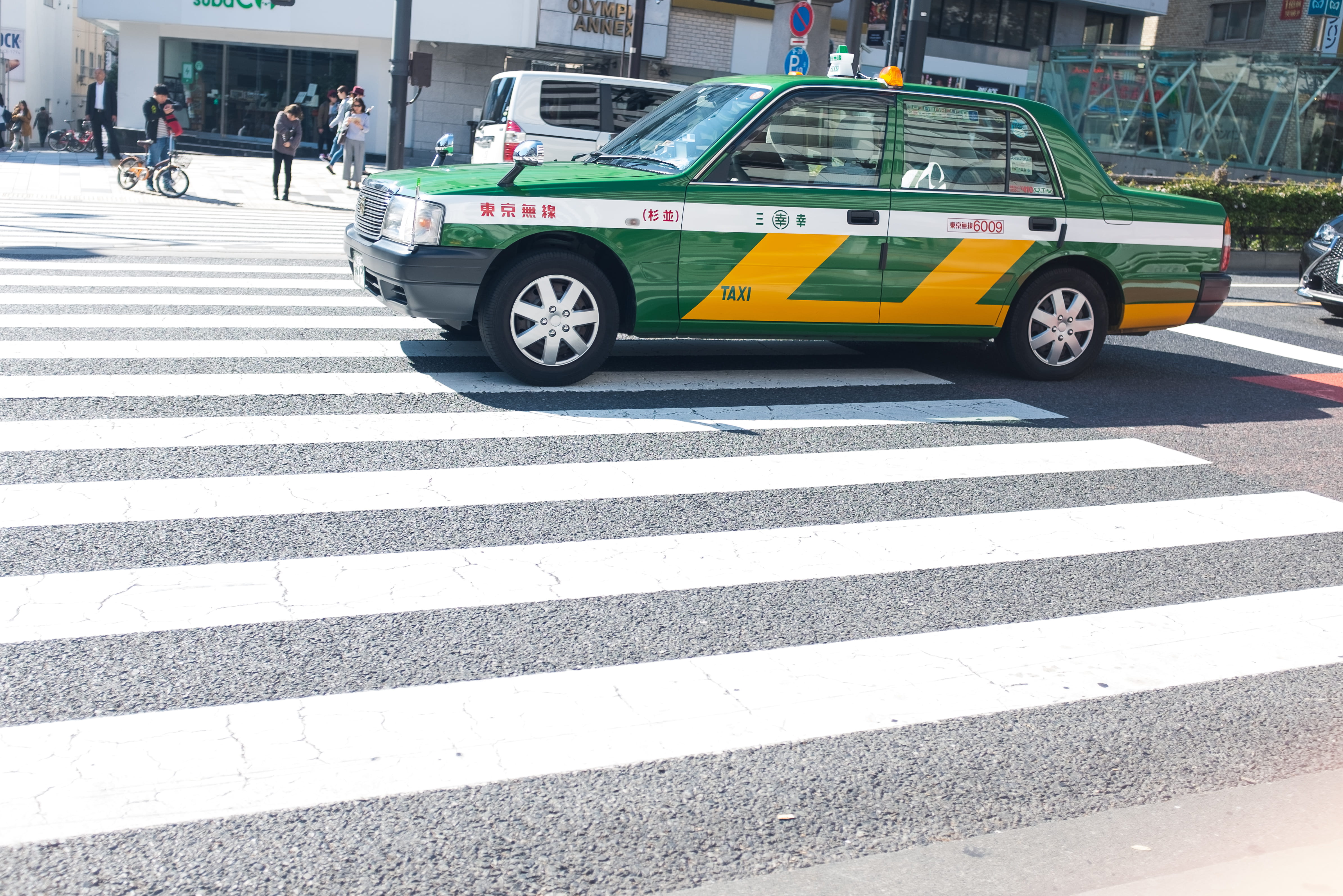 land vehicle, car, marking, symbol, sign, incidental people, day, building exterior, japanese, japan, tokyo, road, outdoors, architecture, city, city street, HD Wallpaper