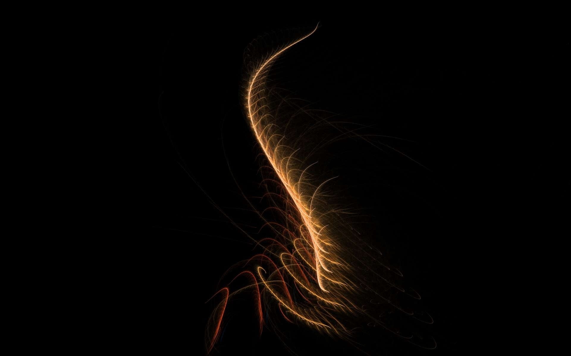 red, celebration, yellow, heat - Temperature, black Color, abstract, illustration, blurred motion, wool, orange color, photographic Effects, 1080P, nature, HD Wallpaper
