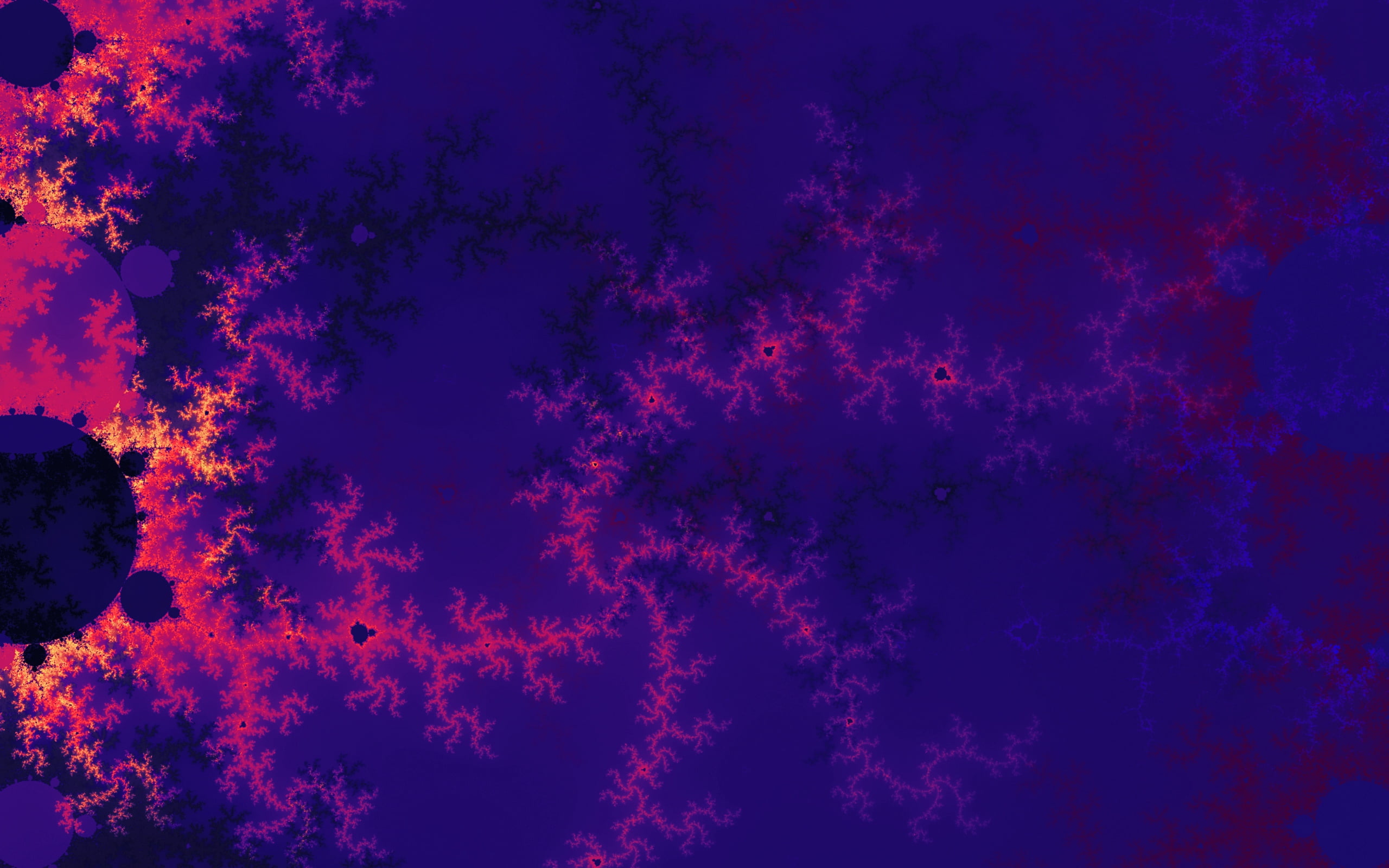 tranquility, shiny, blue, luminosity, space, beauty in nature, pattern, red, christmas, sky, decoration, snowflake, year, pink, black, plant, gleams, computer Graphic, HD Wallpaper