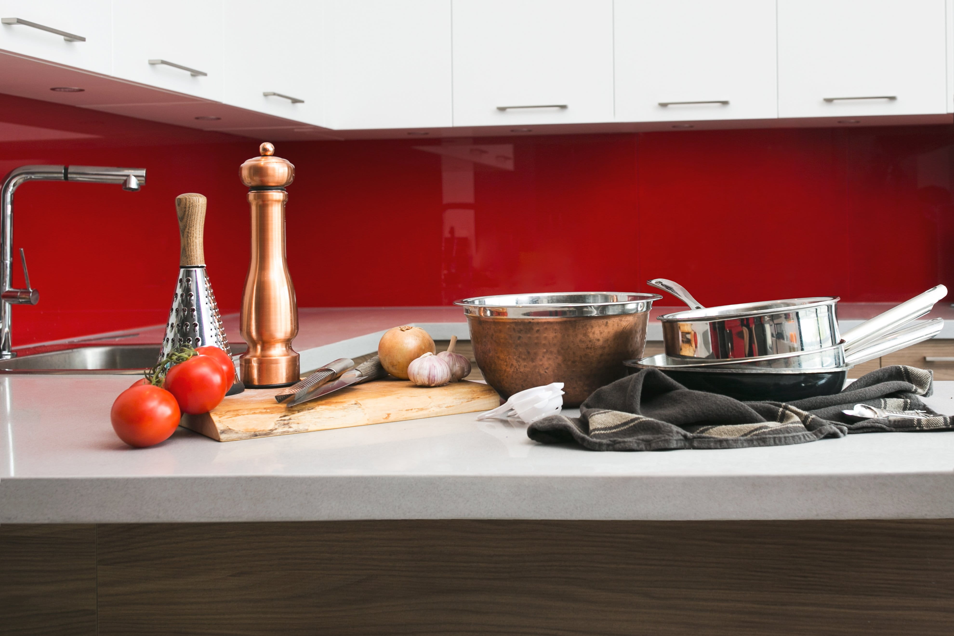 food, food and drink, fruit, kitchen utensil, supplies, domestic room, preparation, amp, Kitchen, household equipment, no people, photo, red, healthy eating, HD Wallpaper