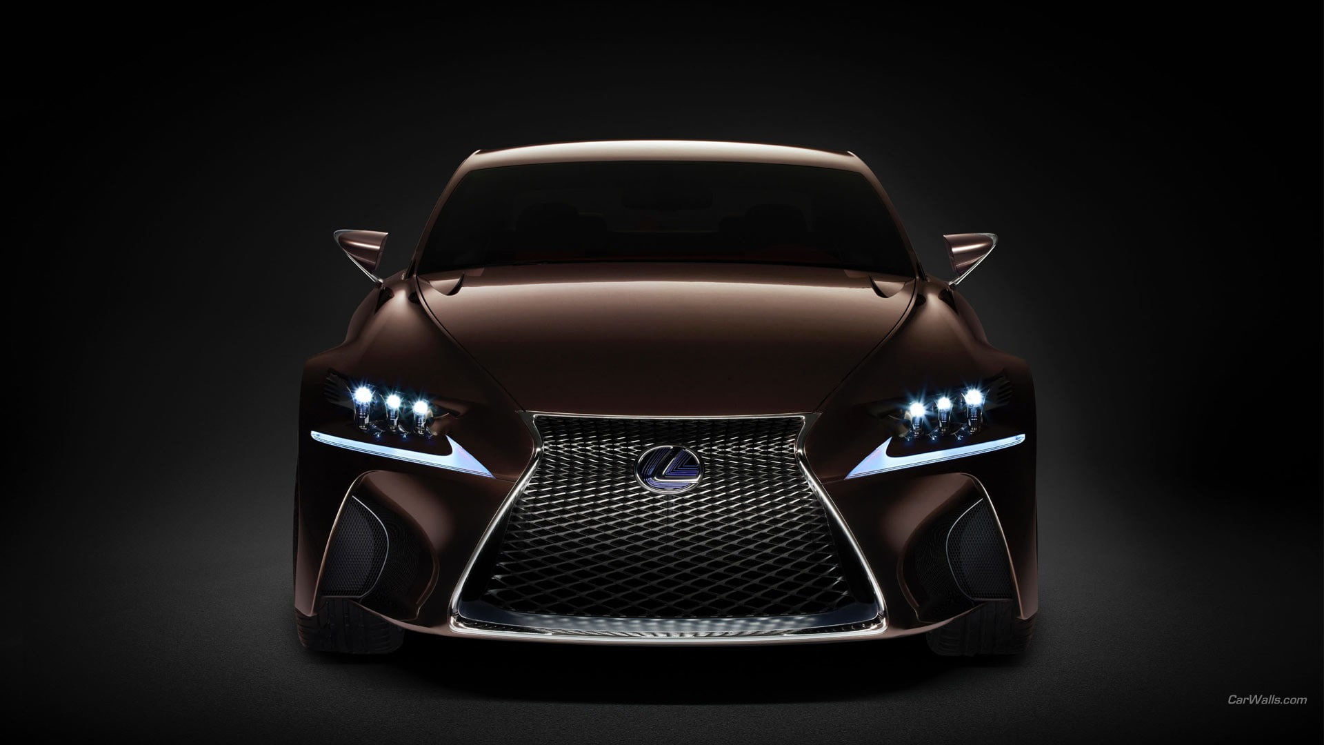 luxury, motor vehicle, fashion, dark, no people, technology, retro styled, 1080P, indoors, wealth, night, car, cut out, illuminated, Lexus LF CC, single object, HD Wallpaper
