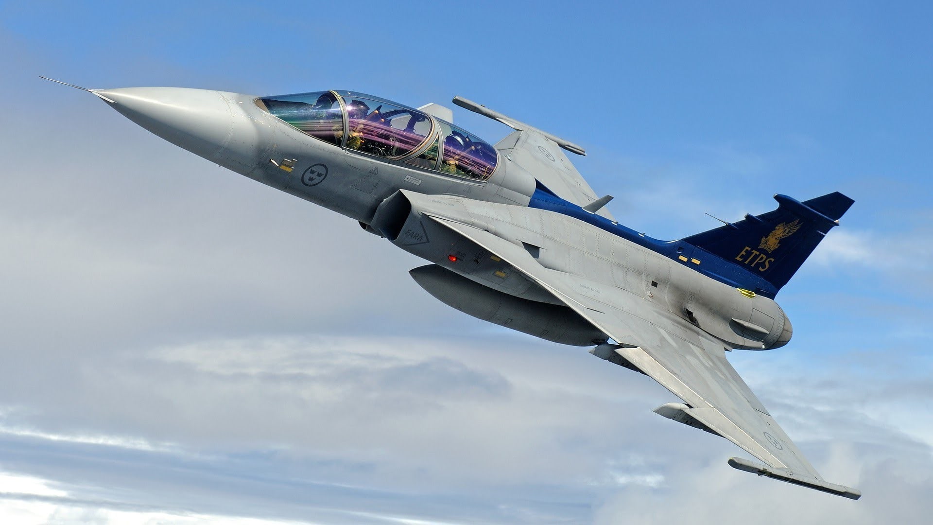 military, 1080P, Swedish, military aircraft, JAS-39 Gripen, HD Wallpaper