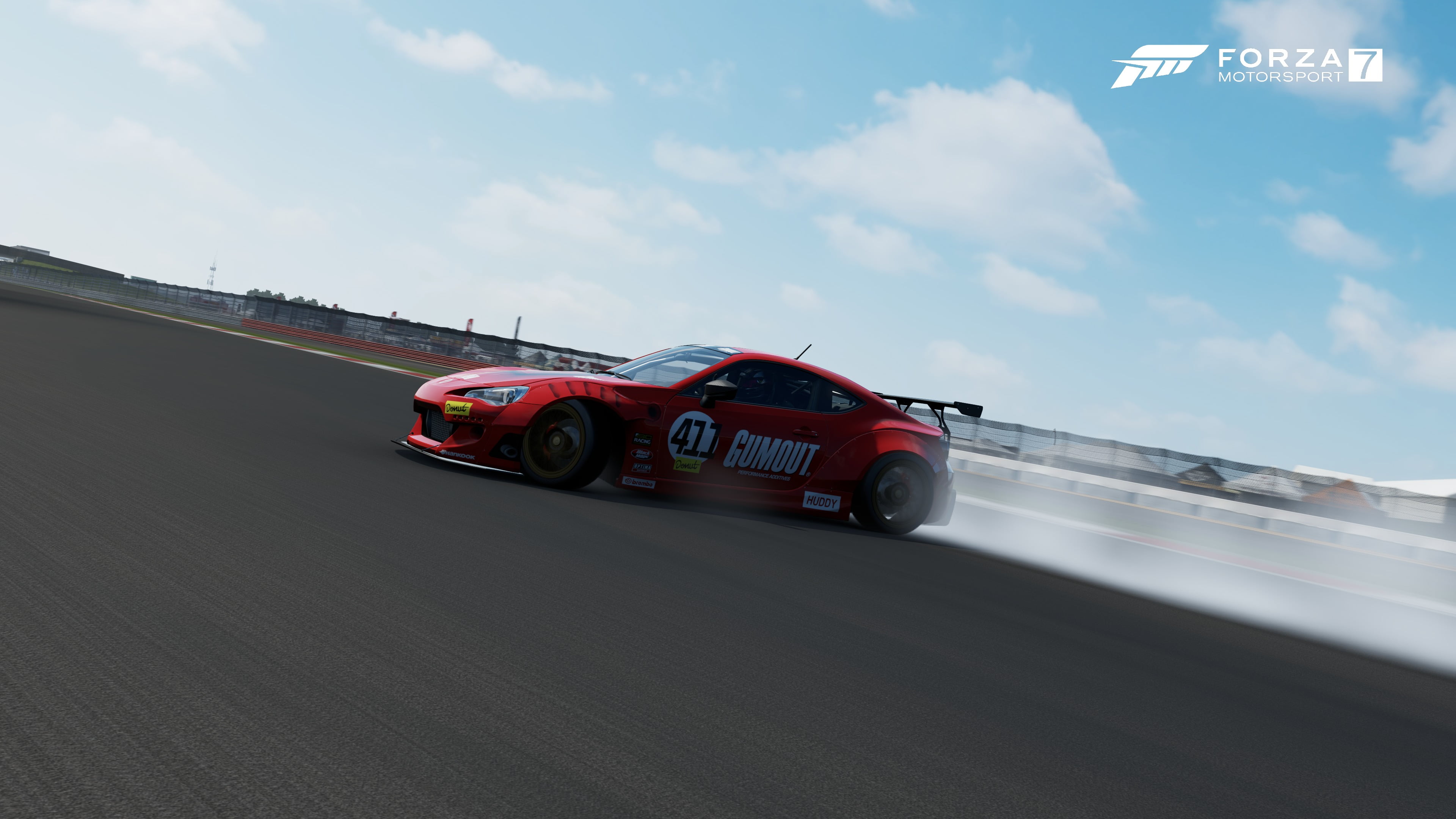 4K, racecar, transportation, motor vehicle, land vehicle, Forza Motorsport 7, no people, mode of transportation, sky, drift cars, Forza Motorsport, Subaru BRZ, HD Wallpaper