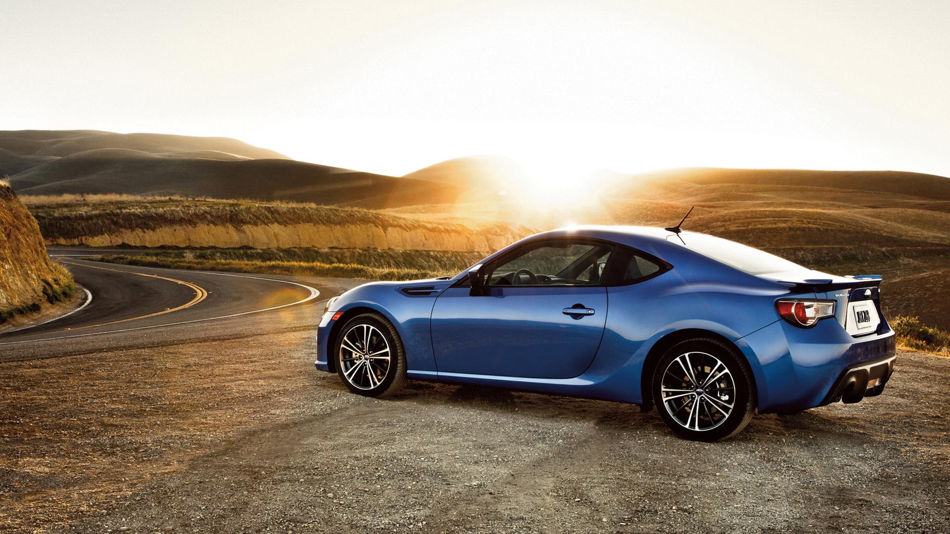 cars, coupe, 1080P, other cars, 2013, subaru, blue, brz, HD Wallpaper