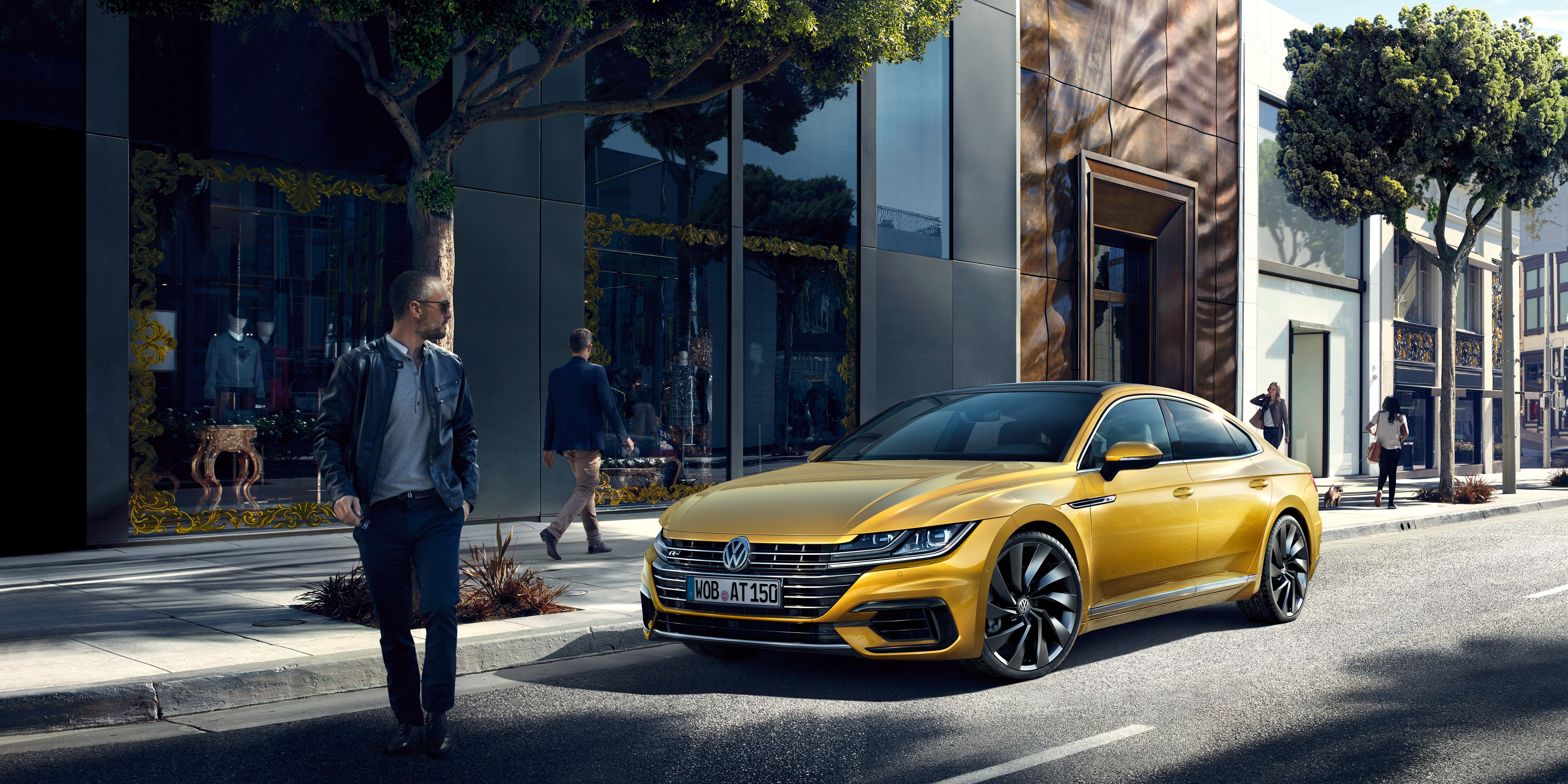 2017, Geneva Motor Show, 4K, Volkswagen Arteon R-Line, 4K, HD Wallpaper