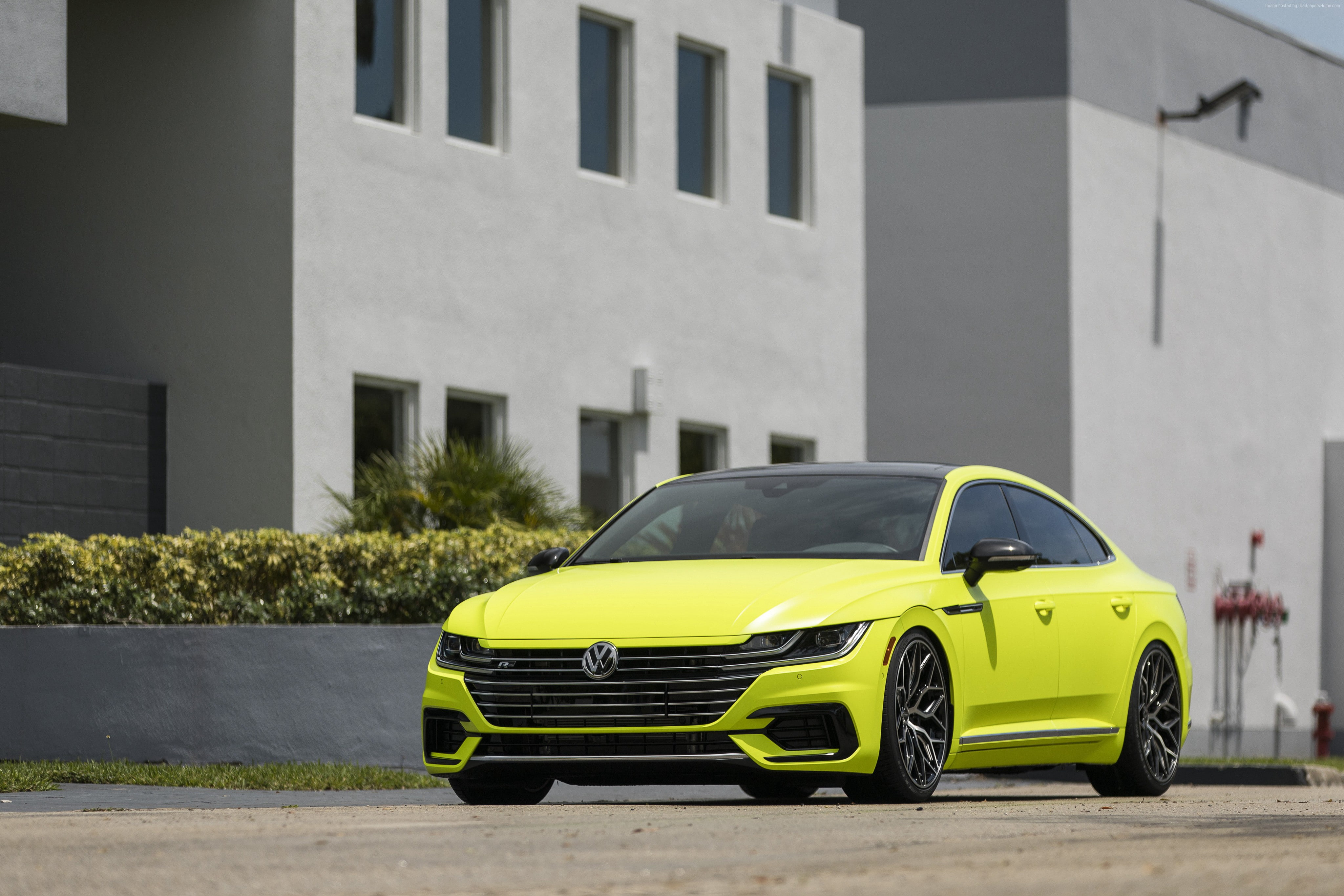 2019 Cars, 4K, Volkswagen Arteon R-Line, 4K, HD Wallpaper