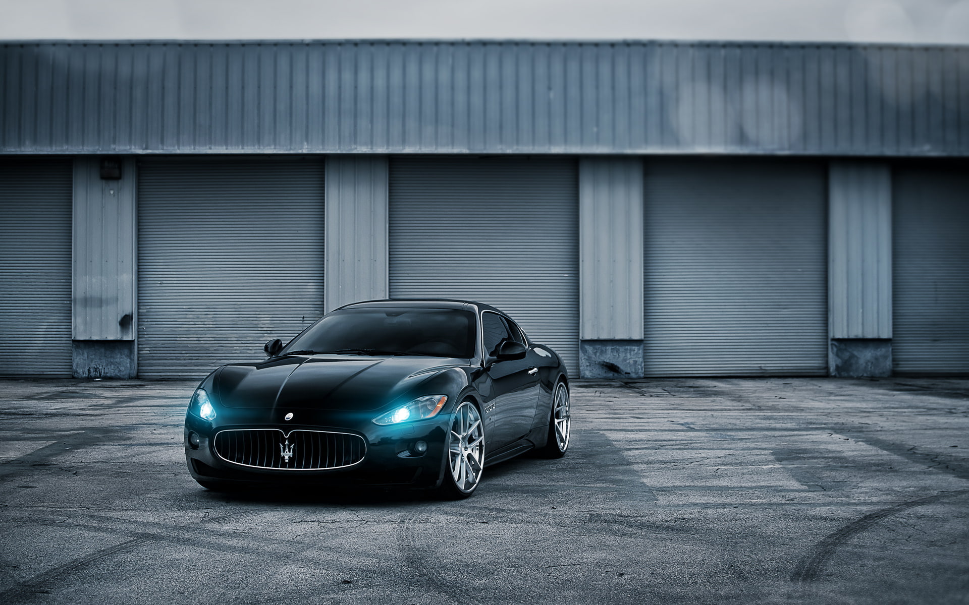 black, cars, 1080P, luxury, car, maserati, HD Wallpaper
