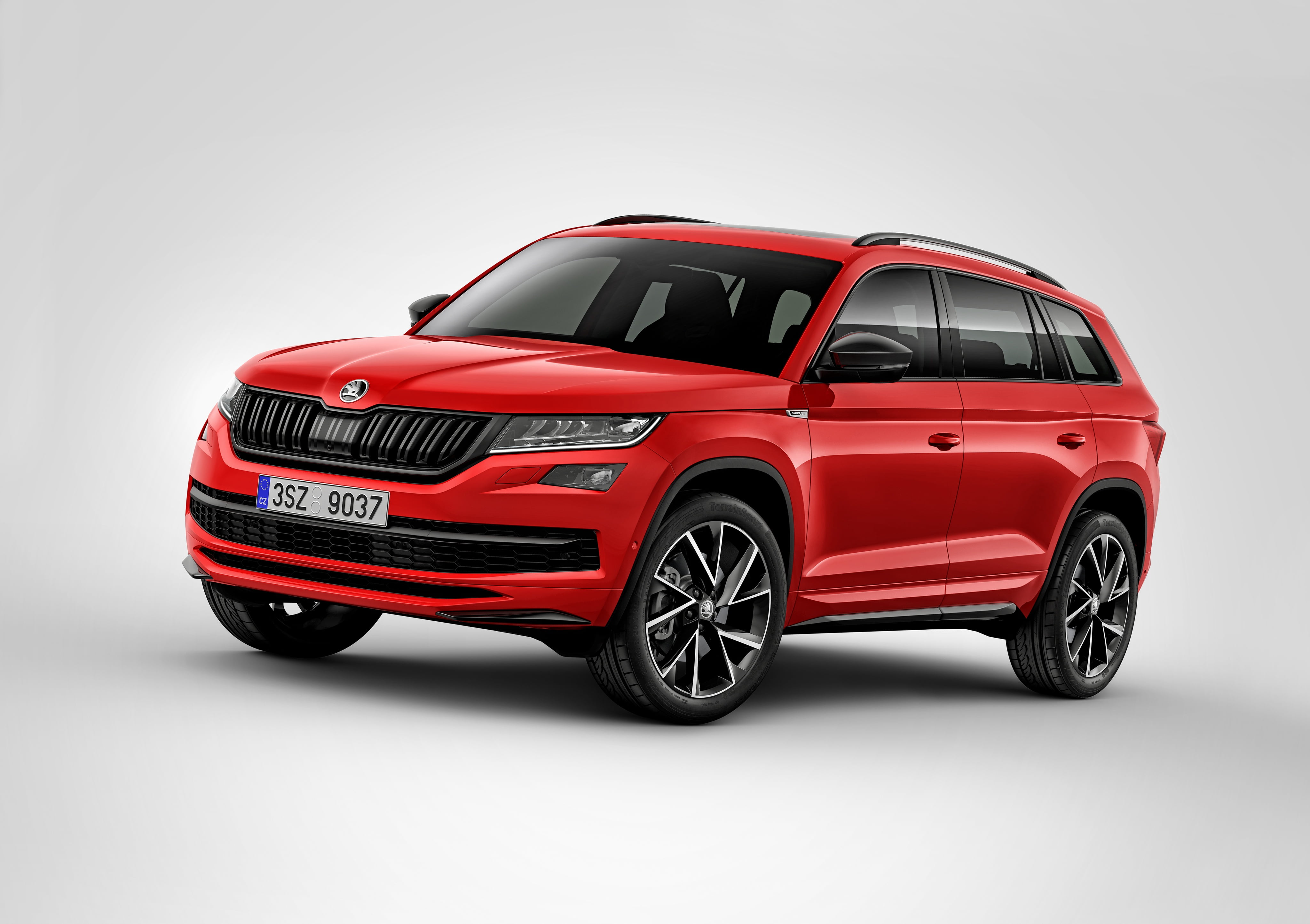 Kodiaq, Skoda, 4K, background, SUV, HD Wallpaper