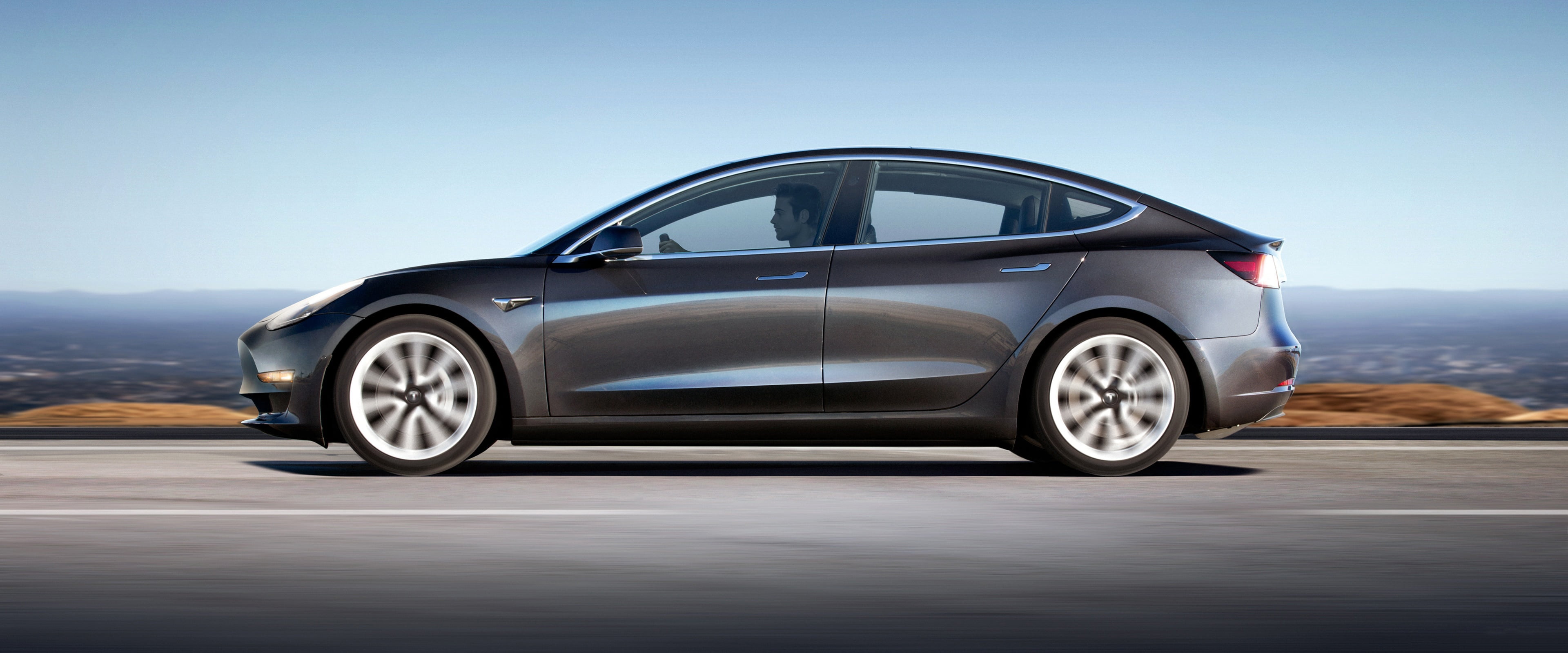 4K, electric, model 3, Tesla, HD Wallpaper