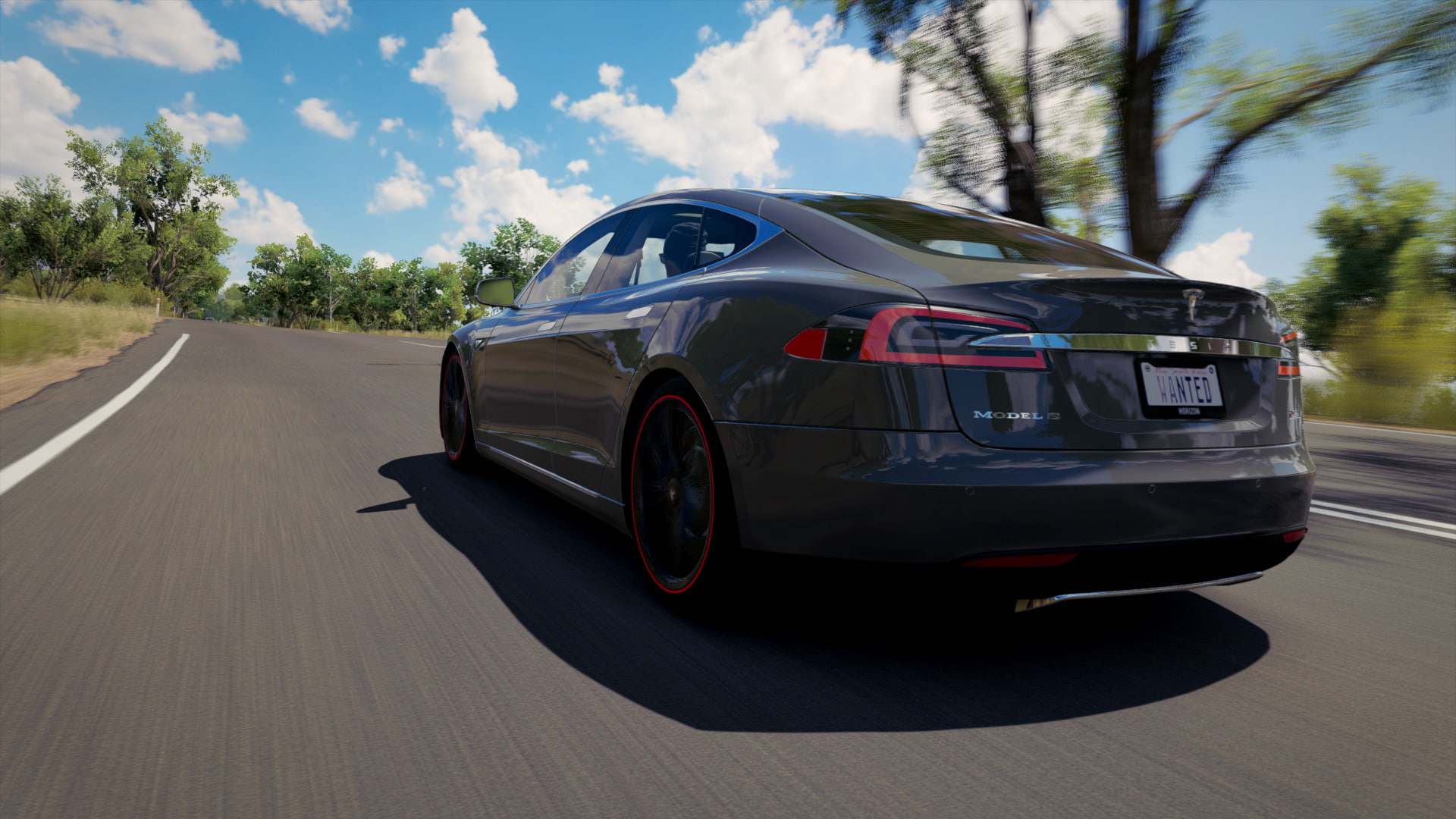 Tesla Model S, Forza Motorsport, Forza Horizon 3, 1080P, Fast, Road, Racing, HD Wallpaper