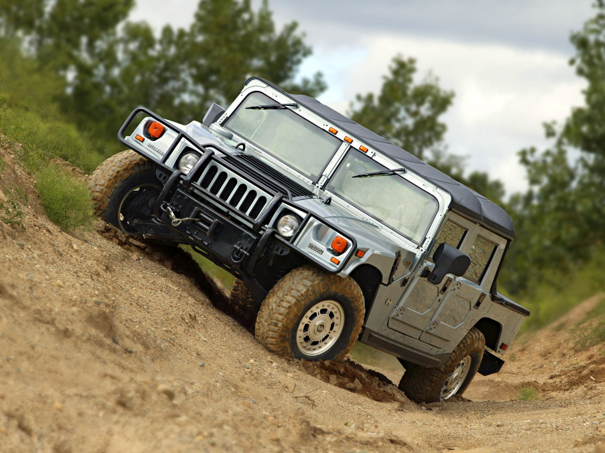 dirt, car, motor vehicle, nature, field, stationary, sky, military, 1080P, army, single object, aggression, government, mode of transportation, no people, HD Wallpaper