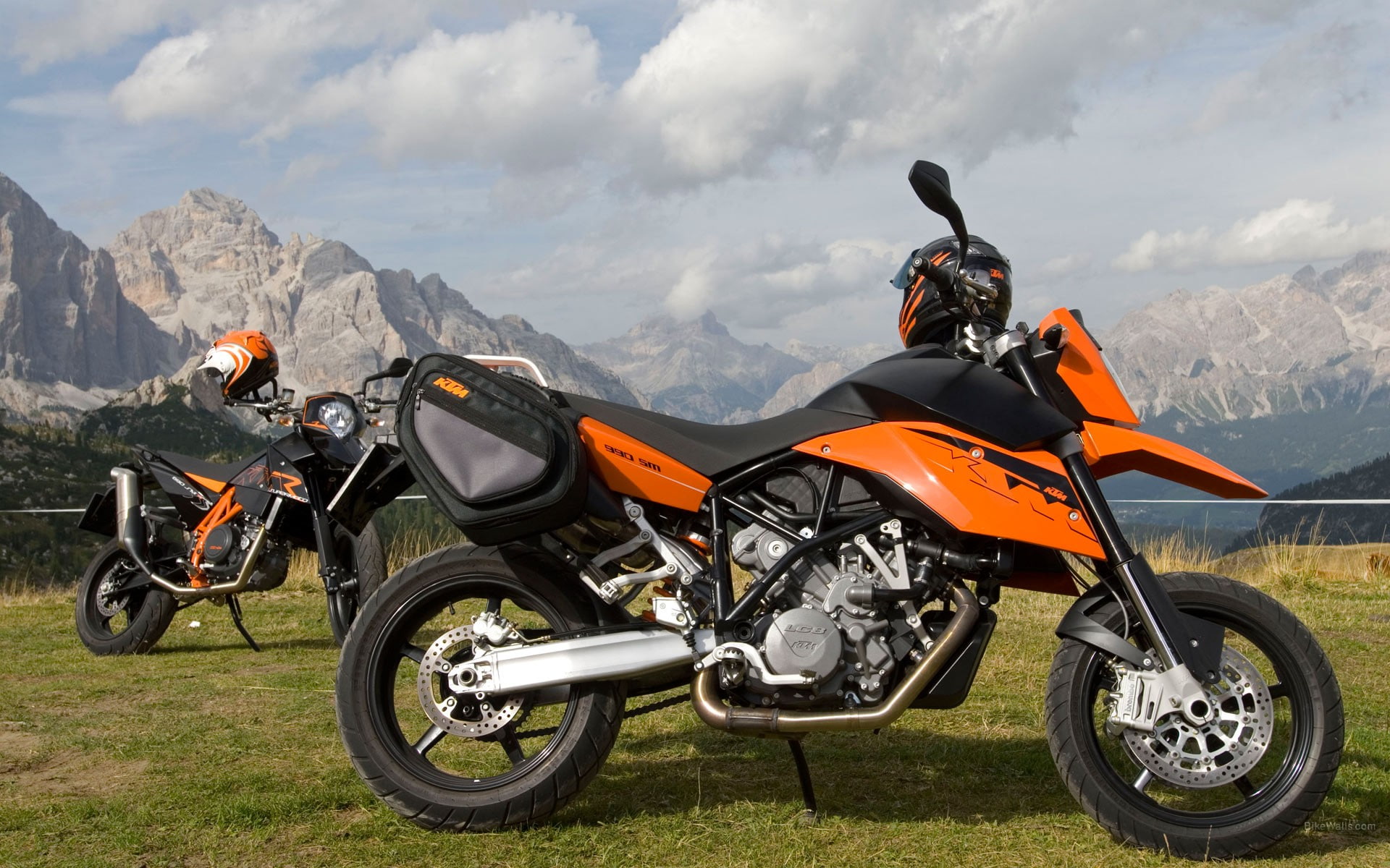 supermoto, motorbikes, 1080P, ktm, HD Wallpaper