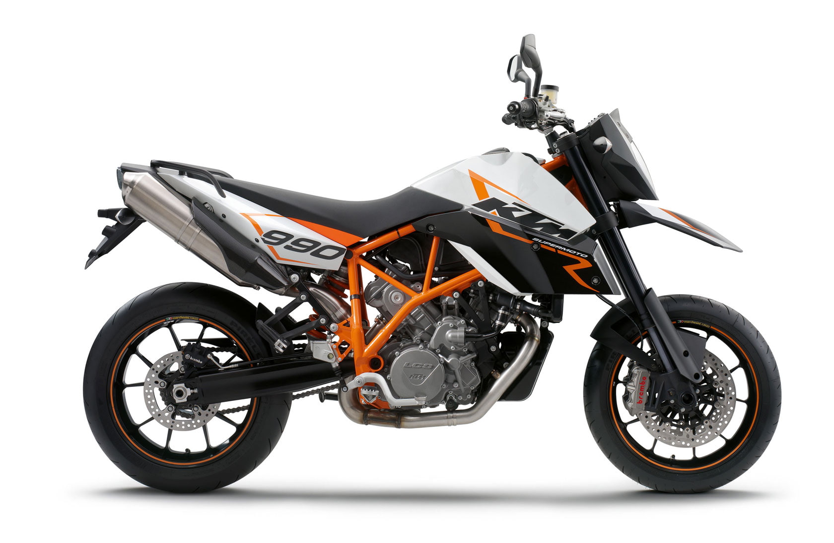 ktm, 990, supermoto, supermoto r, 2009, 720P, HD Wallpaper