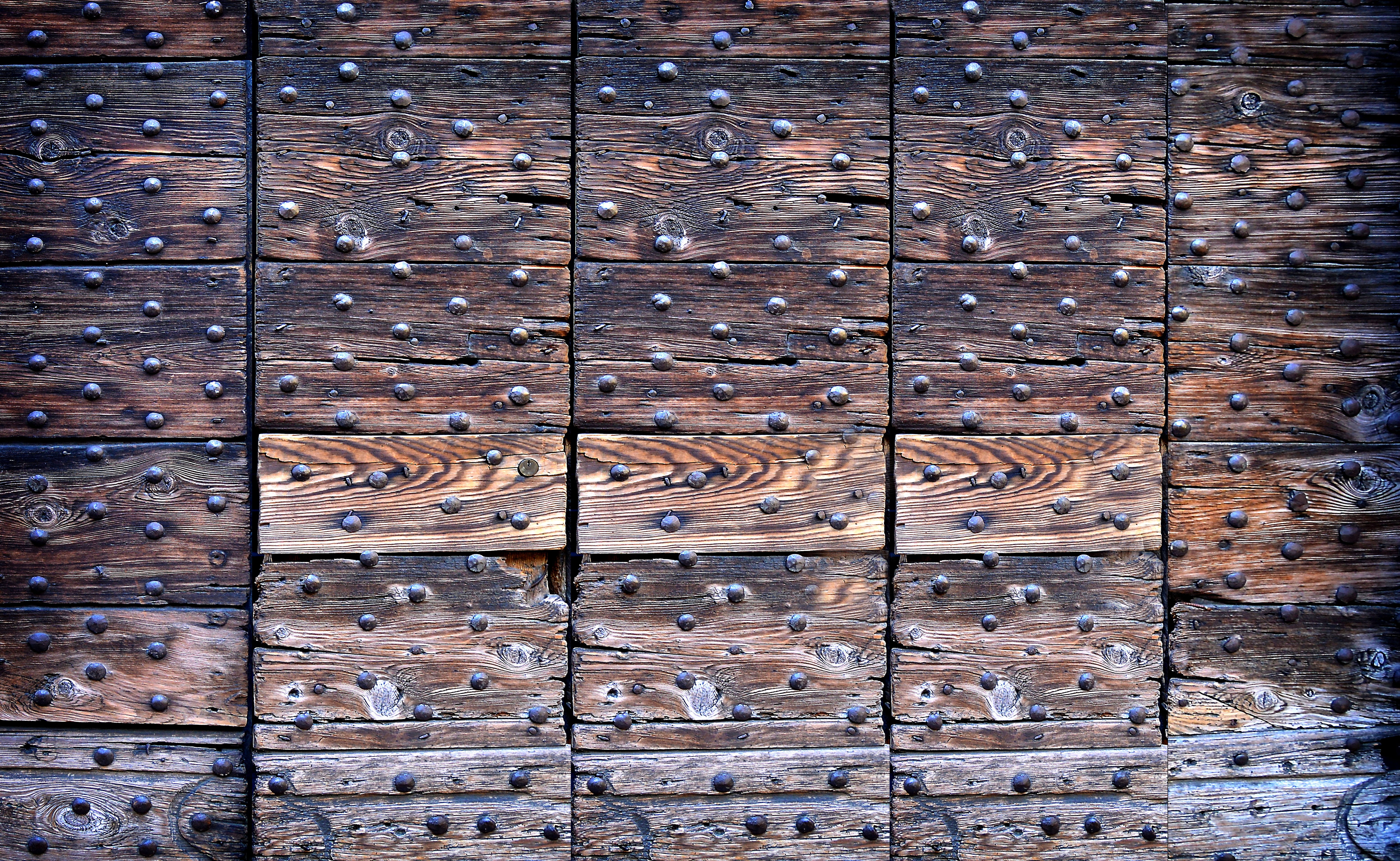 panel, hardwood, architecture, floor, rough, repetition, construction, door, structure, wood grain, retro, textured, vintage, wall - building feature, brown, HD Wallpaper