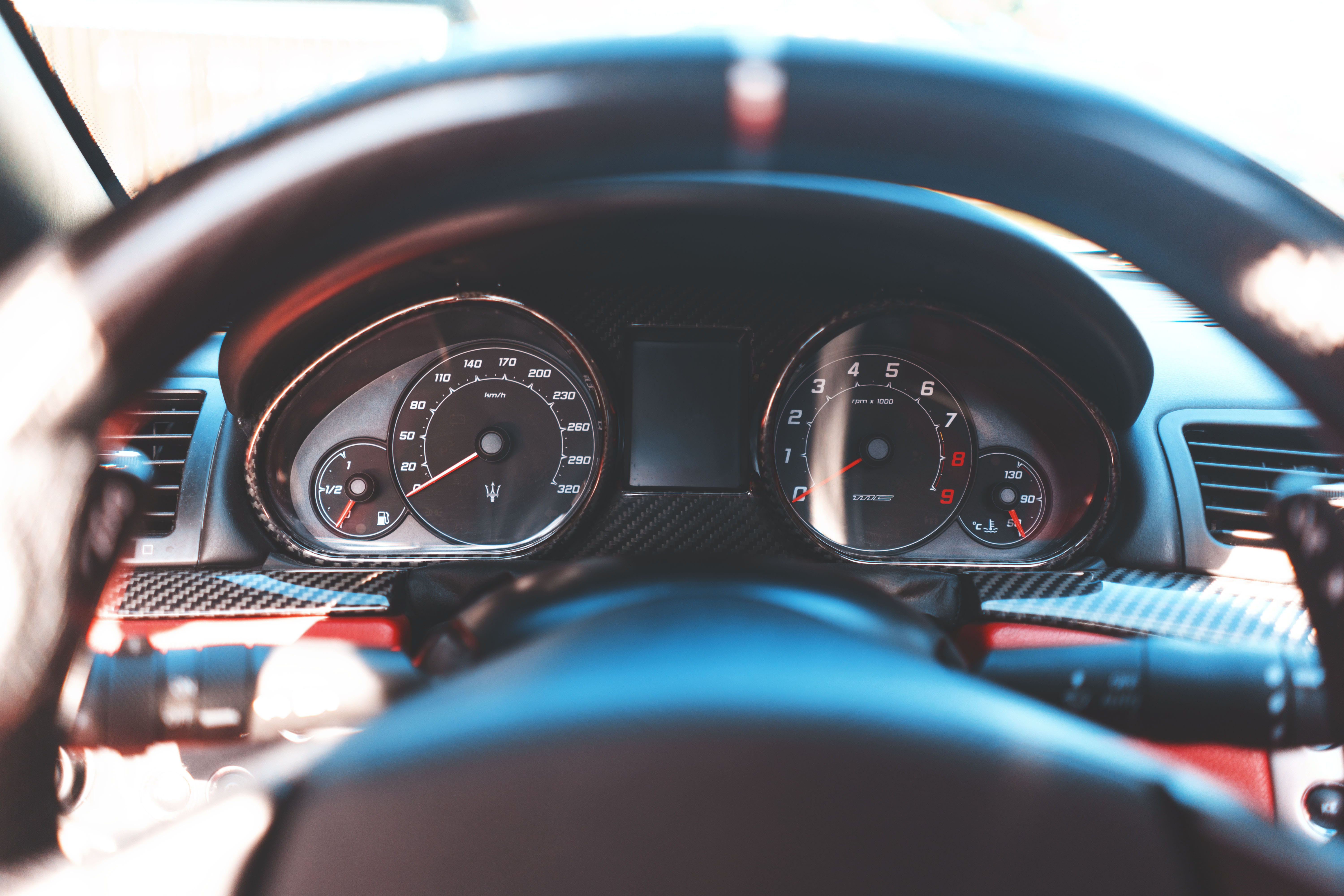 land vehicle, motor vehicle, transportation, car, human hand, control panel, sedan, gauge, car interior, vehicle, selective focus, close-up, control, speedometer, HD Wallpaper
