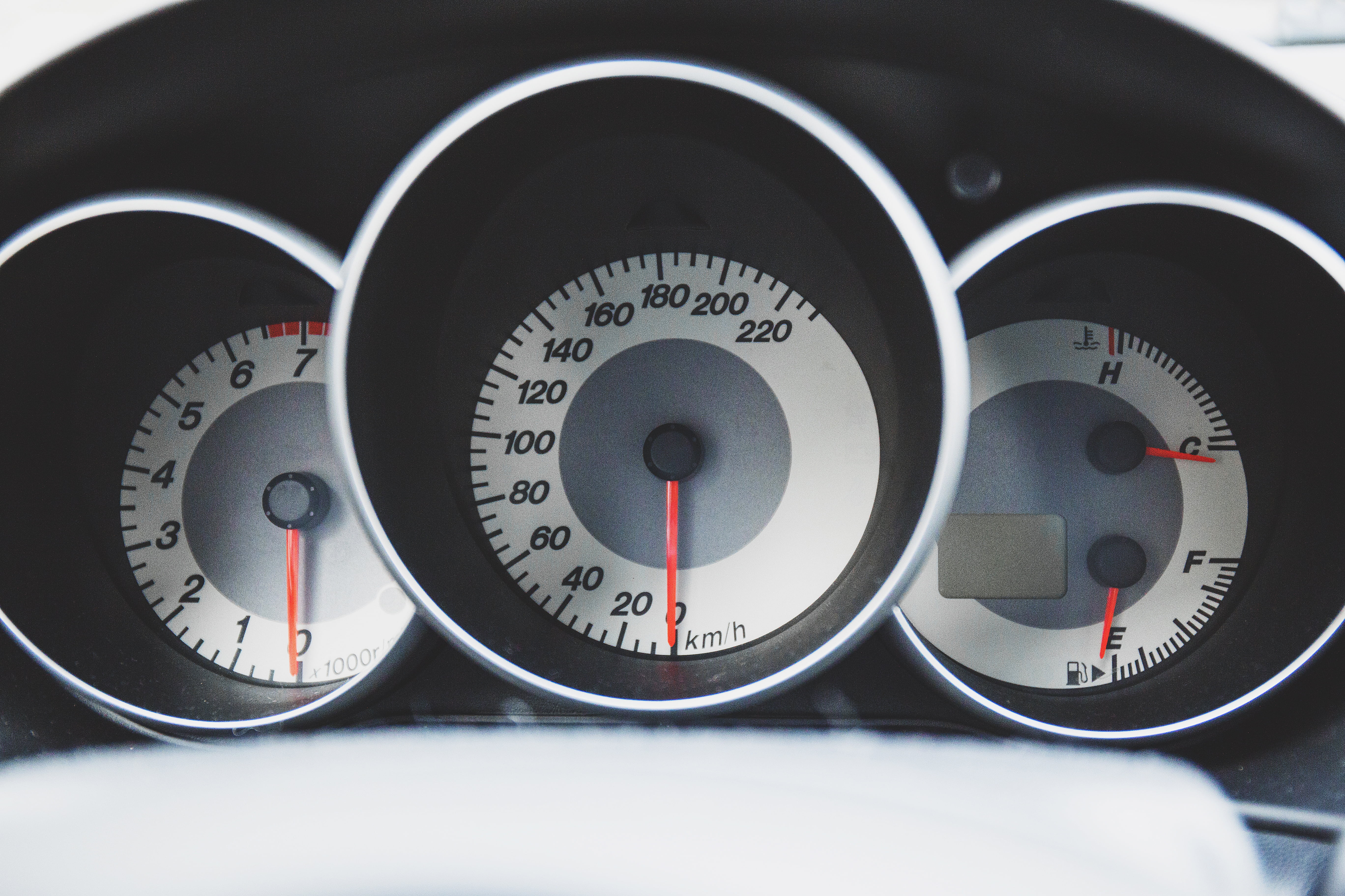 speedometer, control panel, outdoors, cold temperature, no people, gauge, 5K, equipment, scale, gauges, dashboard, car, motorcycle, indoors, control, riot, HD Wallpaper