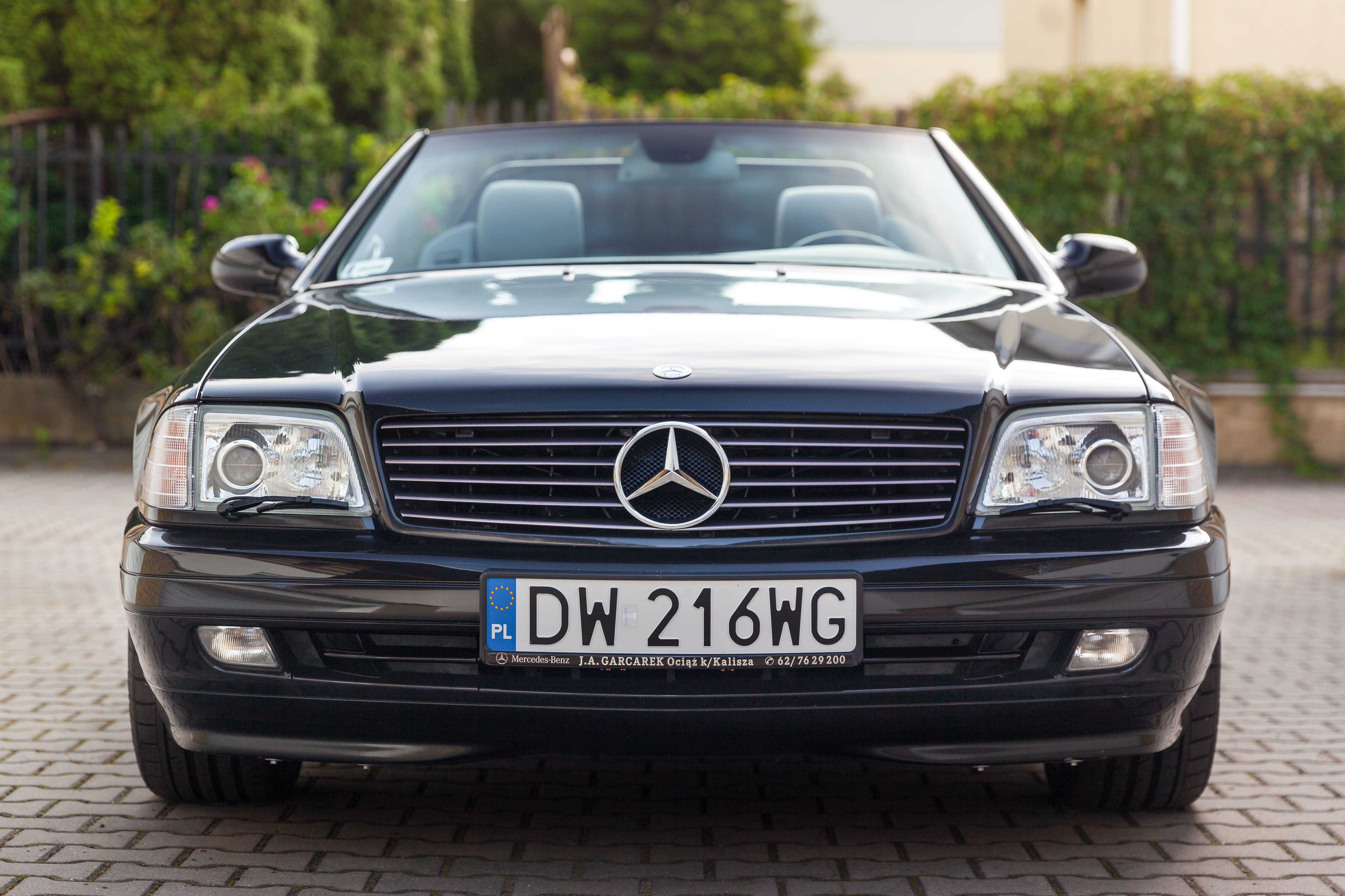 mercedes, no people, transportation, black, mercedes benz, 5K, architecture, land vehicle, street, 500sl, mode of transportation, sl500, headlight, stationary, HD Wallpaper