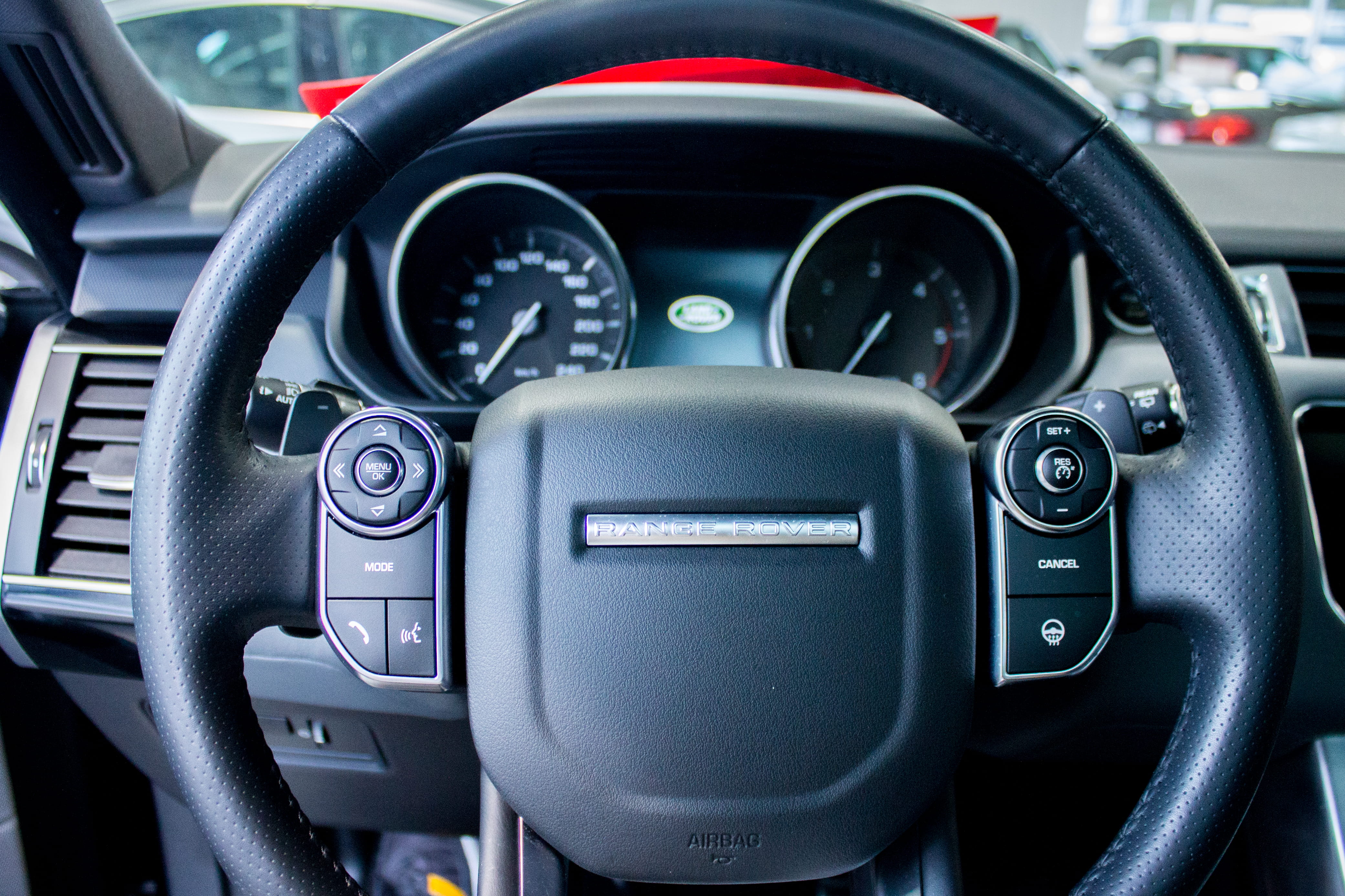 car, 4K, veiculos, rover, luxury, discovery, speedometer, dashboard, gearshift, mode of transportation, equipment, laxury, close-up, meter - instrument of measurement, HD Wallpaper