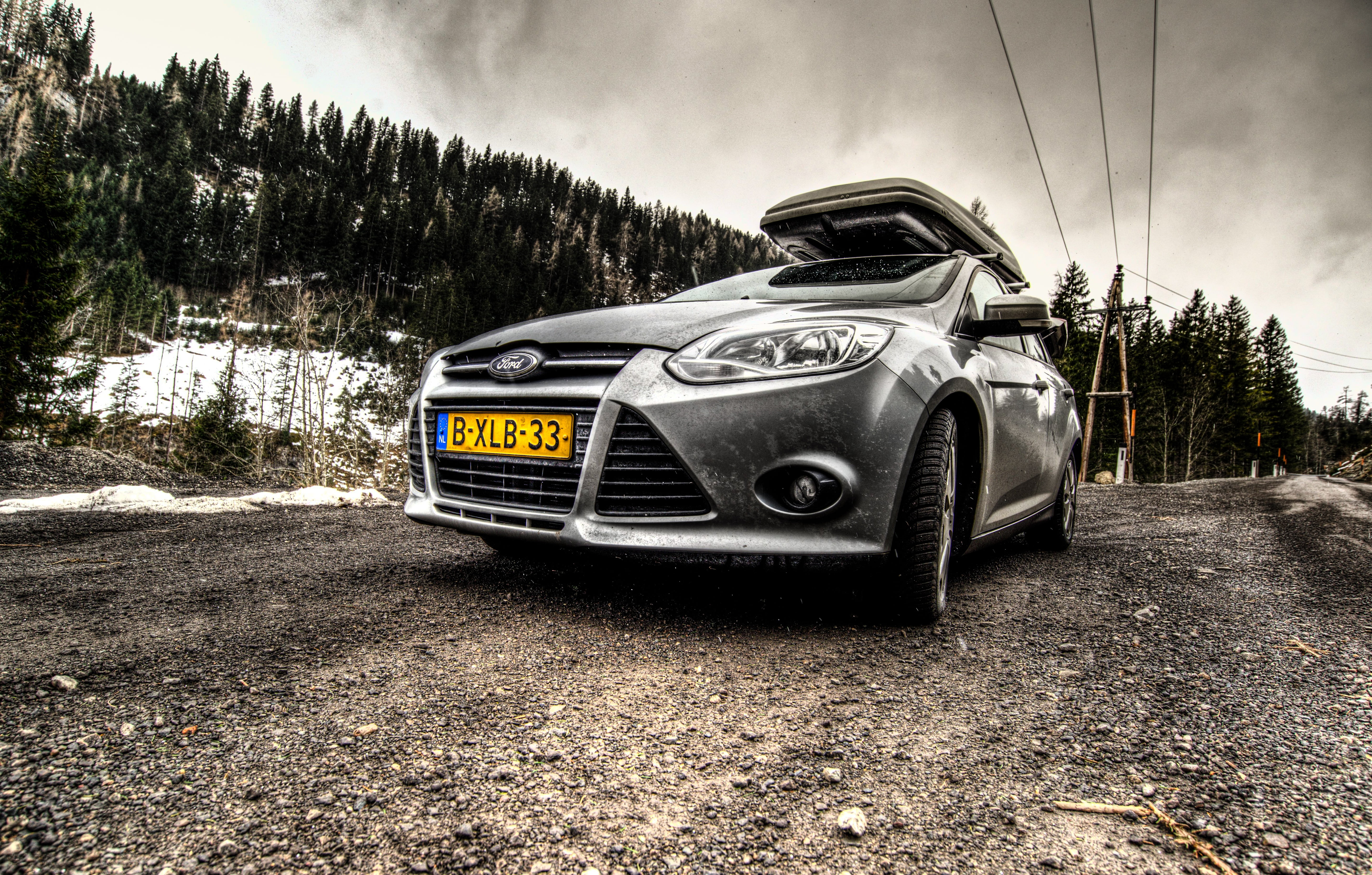 outdoors, trip, cloud - sky, winter, holidays, roof rack, journey, storm, rough, plant, vintage car, transport, sky, pebbles, 5K, old-fashioned, vacation, HD Wallpaper