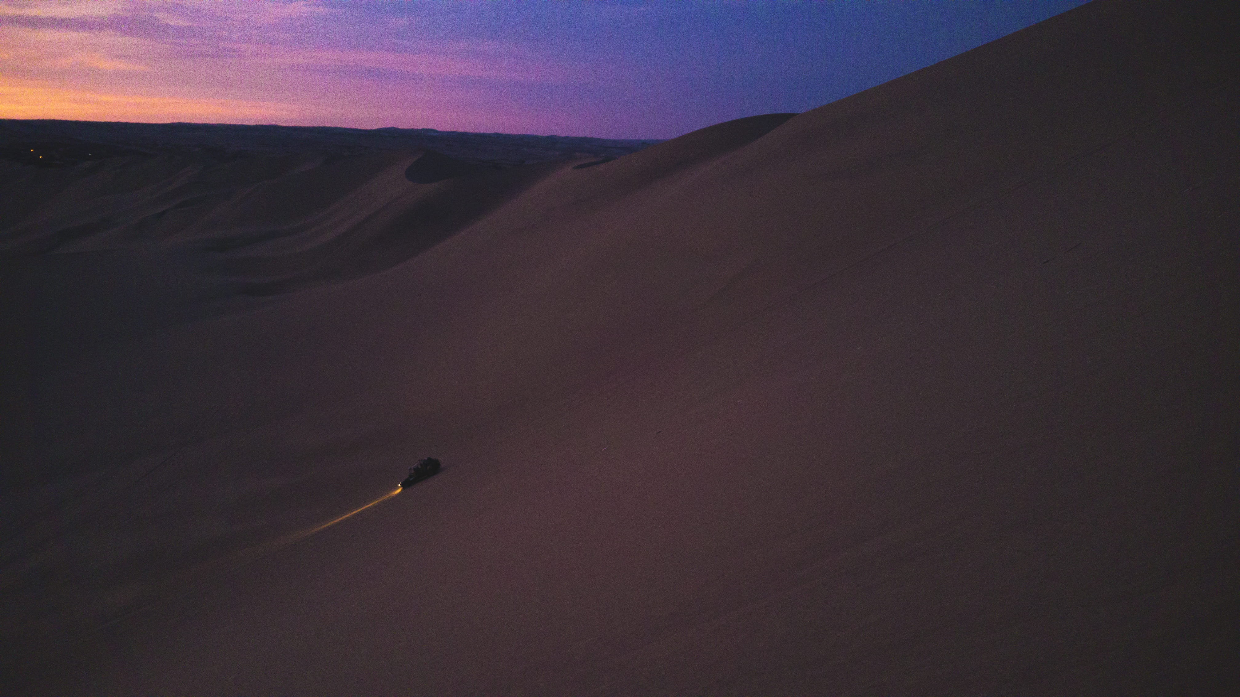 climate, dawn, tranquility, nature, outdoors, huacachina, sunset, land, travel, desert, arid climate, environment, remote, mountain, sky, afternoon, peru, HD Wallpaper