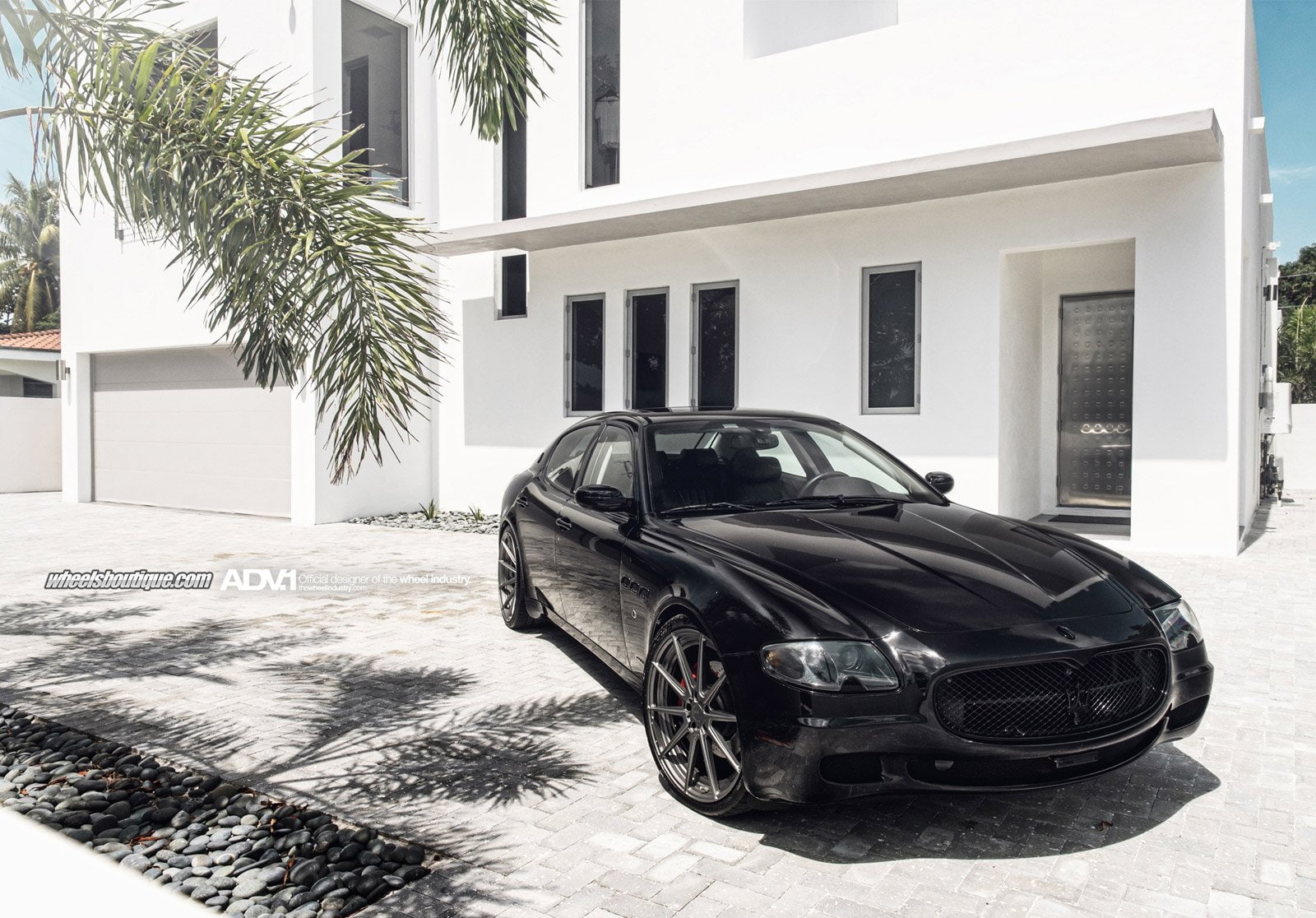 maserati, 720P, whells, tuning, adv1, supercar, quattroporte, HD Wallpaper