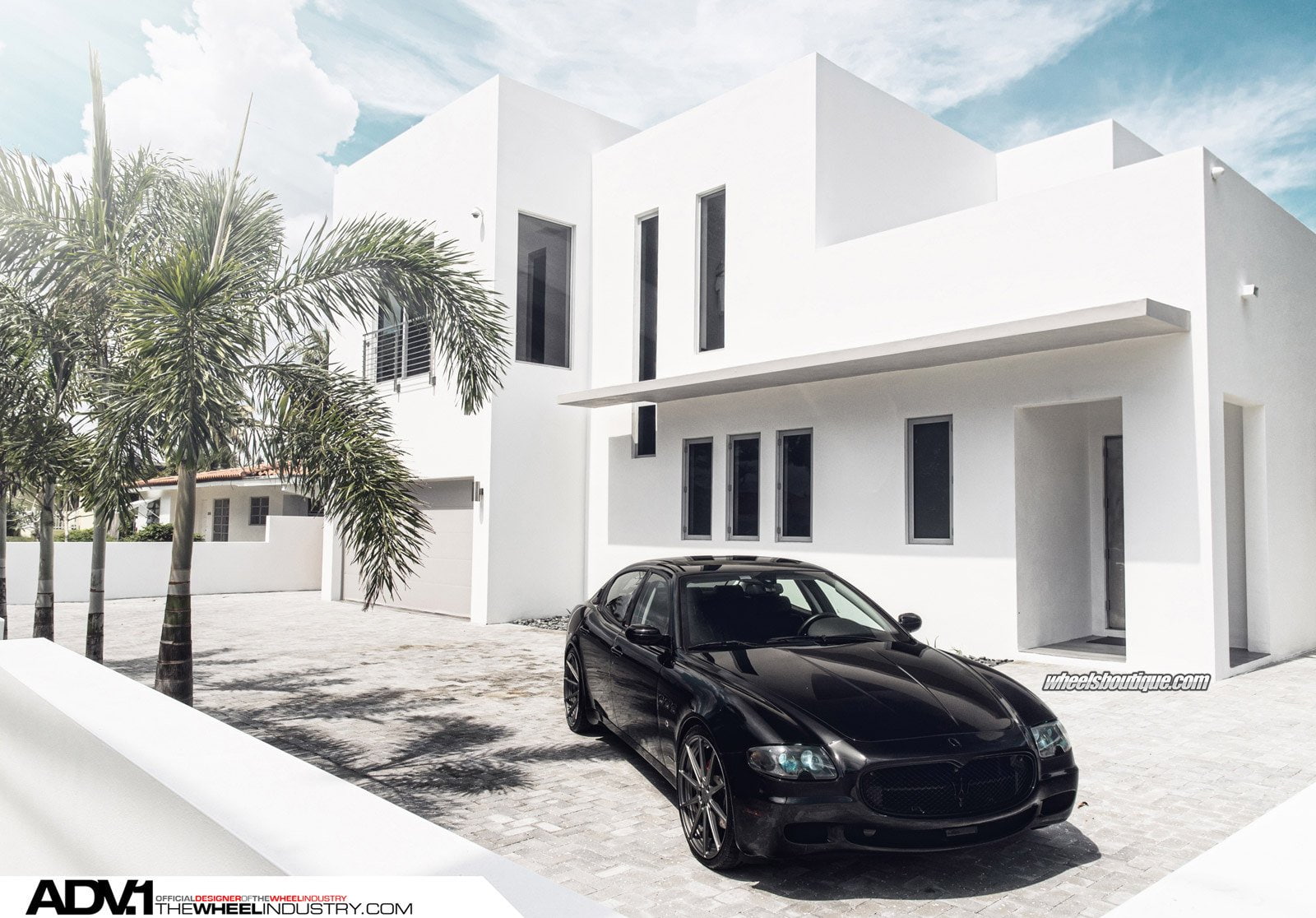 whells, 720P, tuning, adv1, supercar, maserati, quattroporte, HD Wallpaper