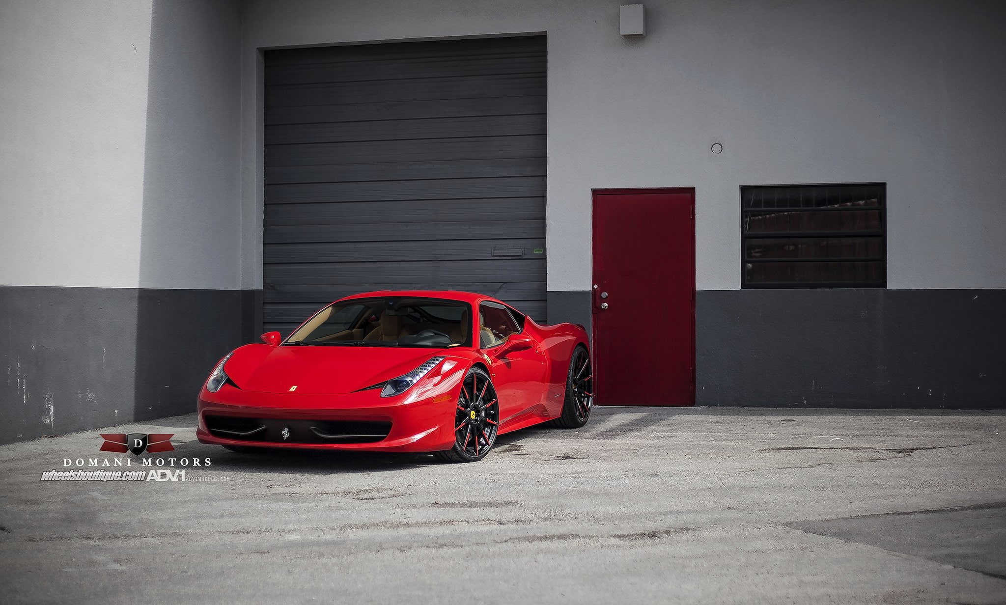 458, ferrari, 1080P, adv1, tuning, supercar, whells, HD Wallpaper