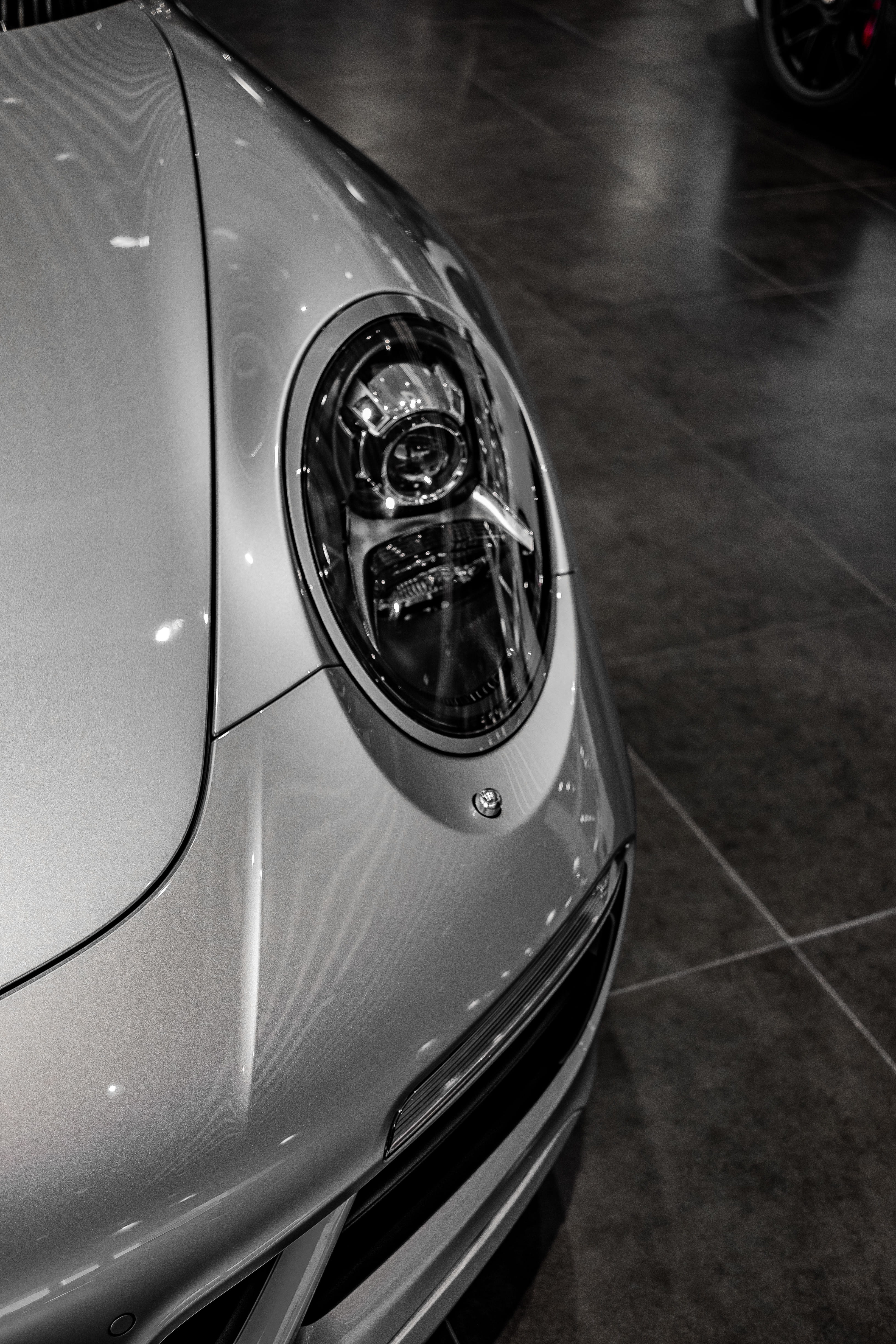 tire, luxy, vehicle, mode of transportation, car, glass - material, no people, headlight, spoke, porsche, close-up, automobile, 4K, machine, motor vehicle, Phone HD Wallpaper