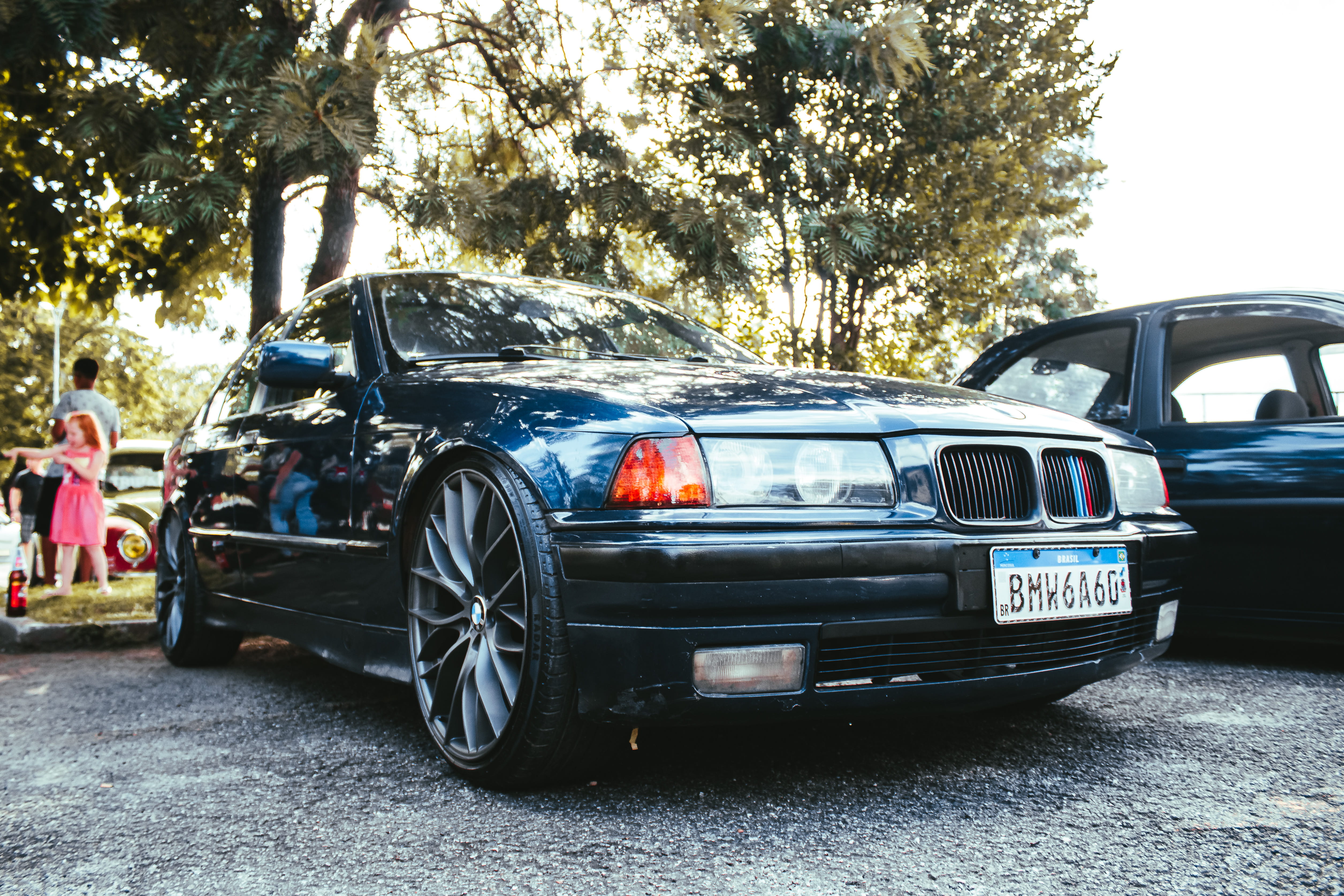 city, spoke, car, tumblr, human, day, person, tree, wheel, sport, coupe, sports car, bmw, road, car wheel, black, carro foda, land vehicle, outdoors, alloy wheel, HD Wallpaper