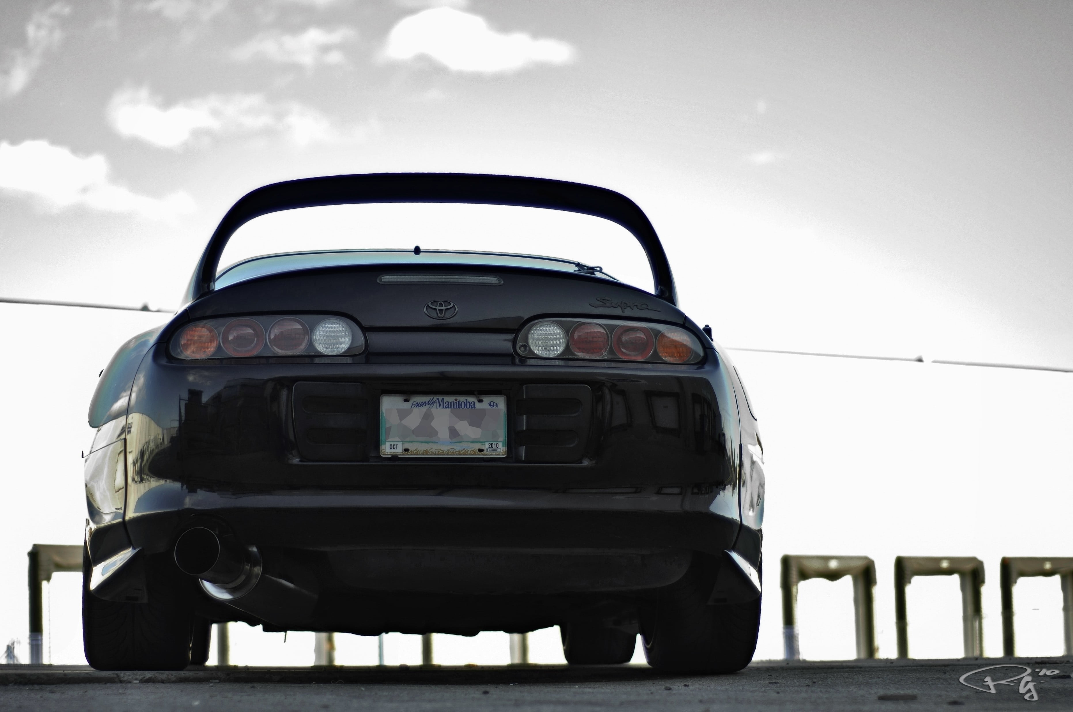 van - vehicle, public transportation, mode of transportation, no people, land vehicle, 2K, day, car, transparent, Toyota Supra, stationary, travel, outdoors, HD Wallpaper
