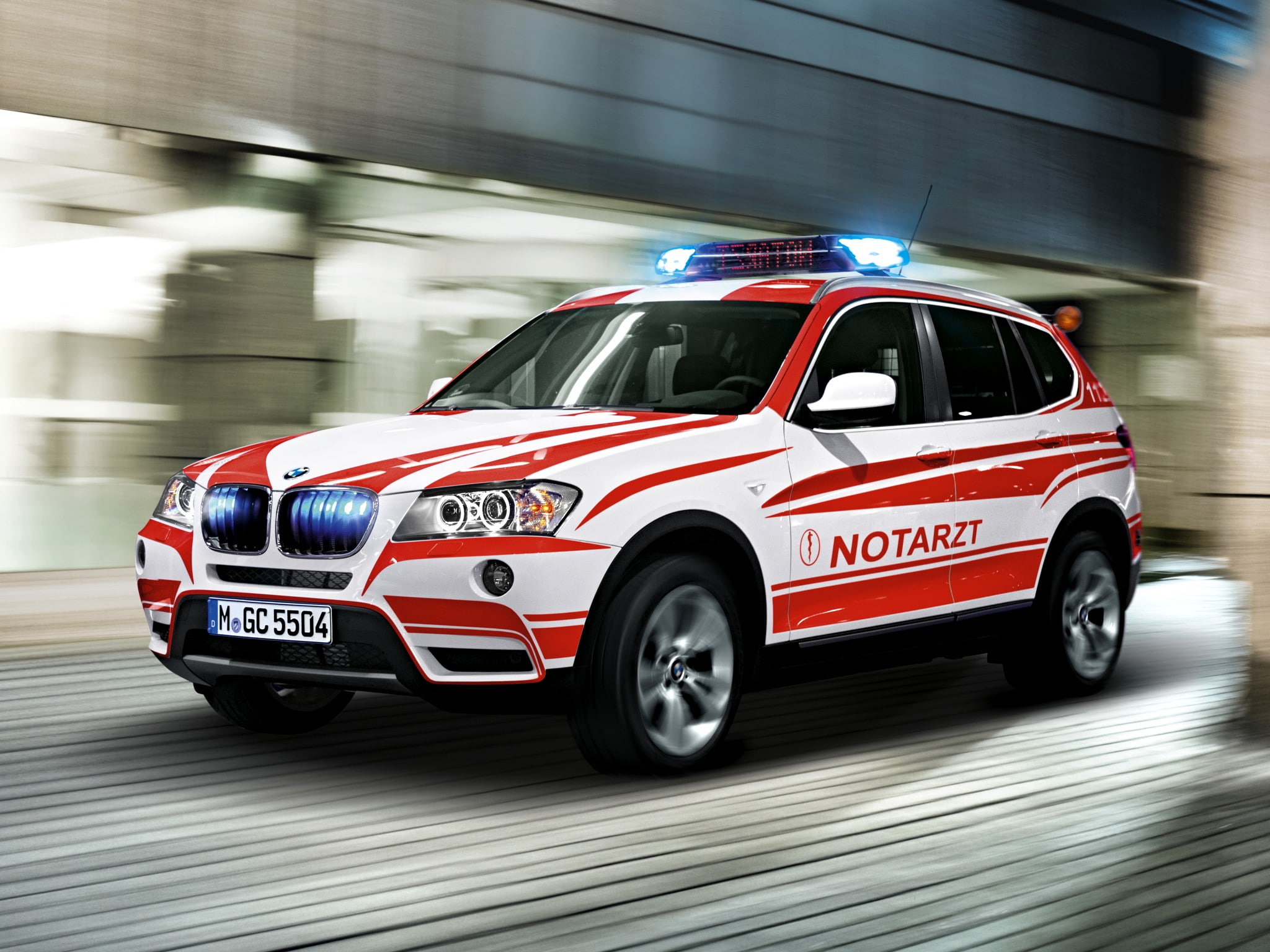 2011, bmw, emergency, 1080P, notarzt, x 3, xdrive20d, suv, ambulance, f25, HD Wallpaper